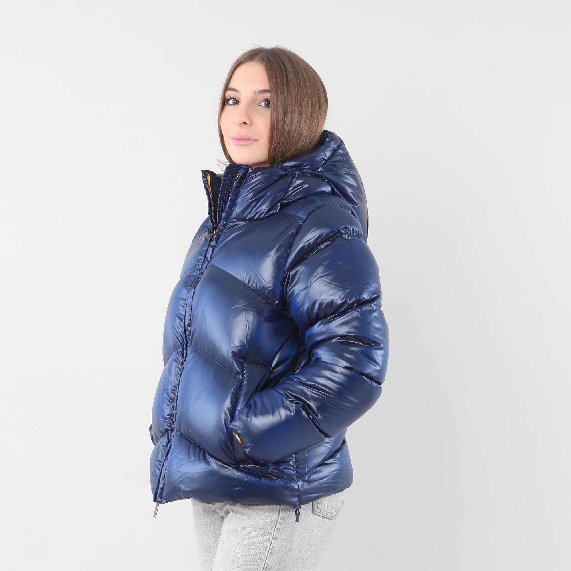 Piumino Ninev Cristallo Firmato K-WAY - annameglio.com abbigliamento moda