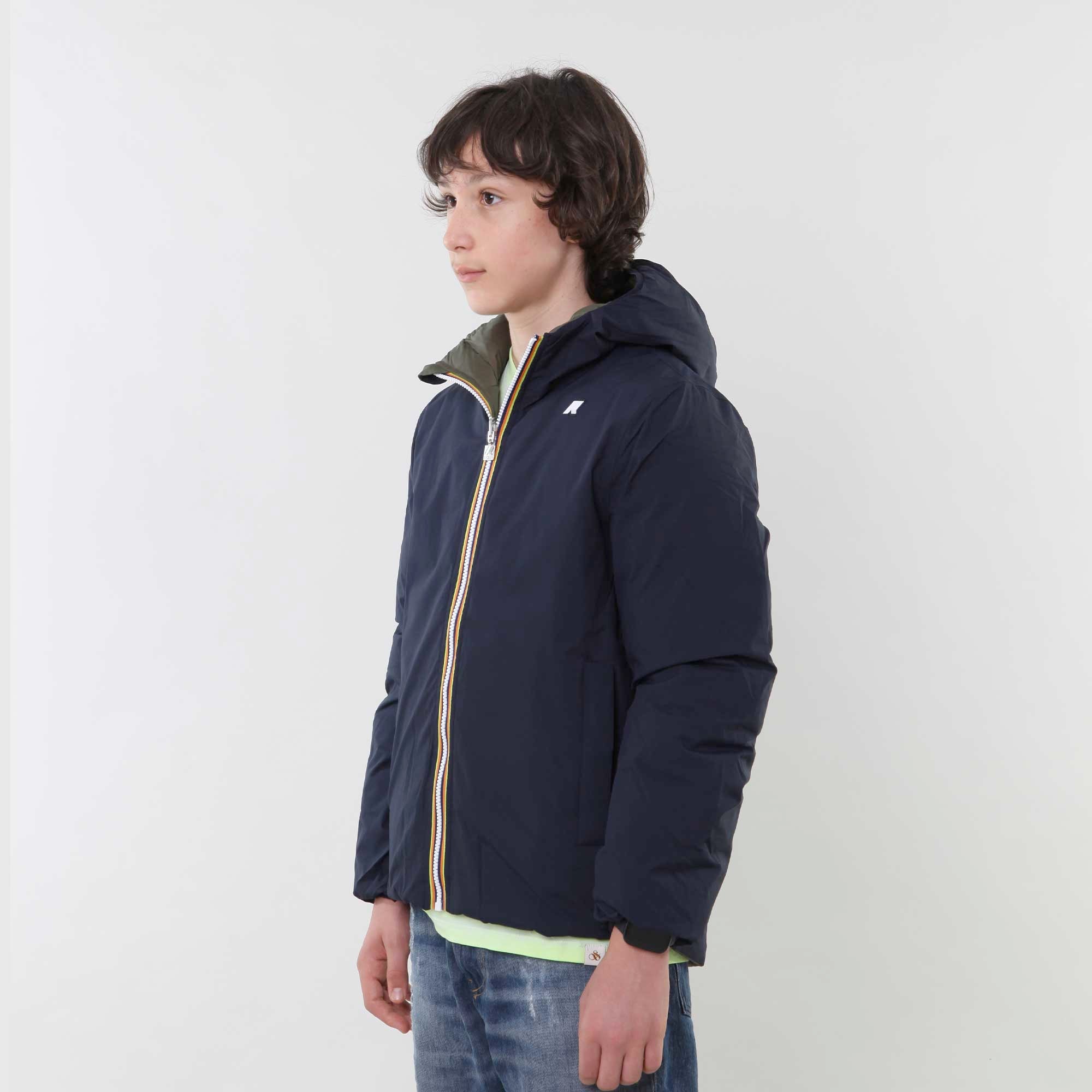 Giacca P. JACK ST THERMO Double Blue e Verde - annameglio.com abbigliamento moda