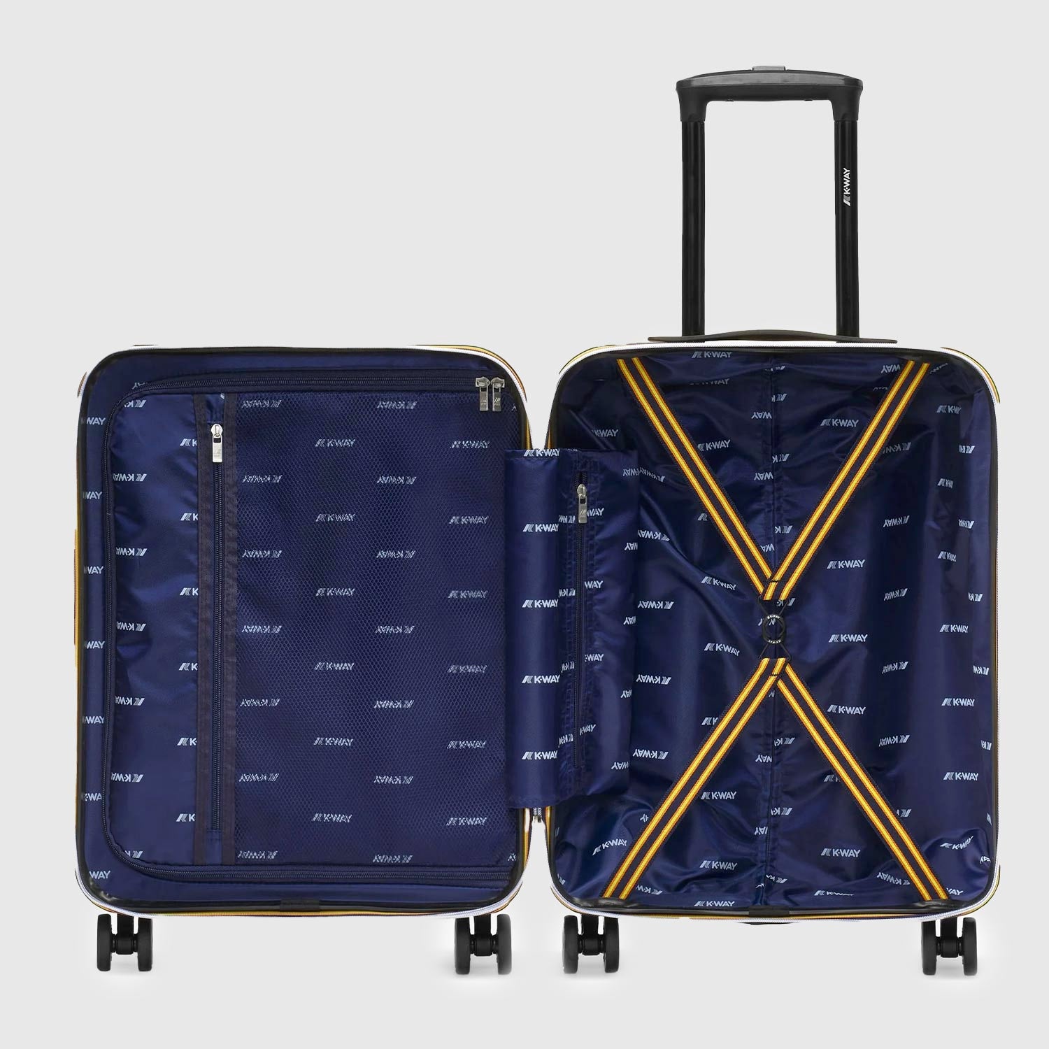 Valigia trolley rigido small yellow inca - annameglio.com abbigliamento moda