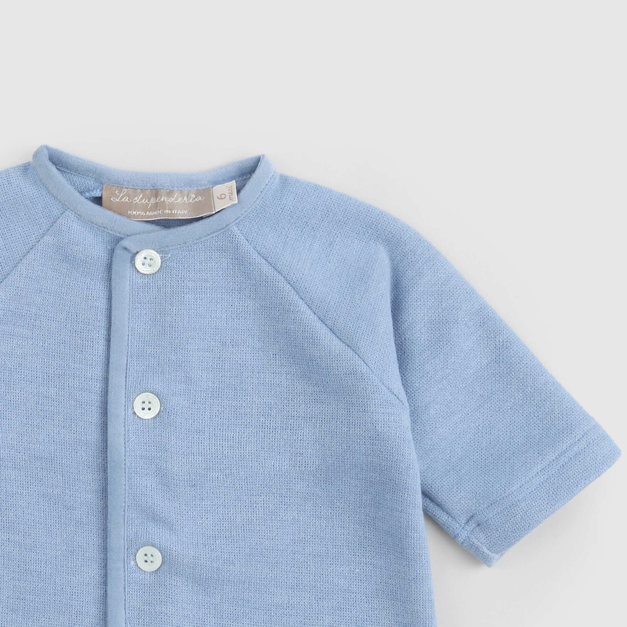 Golfino Celeste firmato LA STUPENDERIA - annameglio.com abbigliamento moda