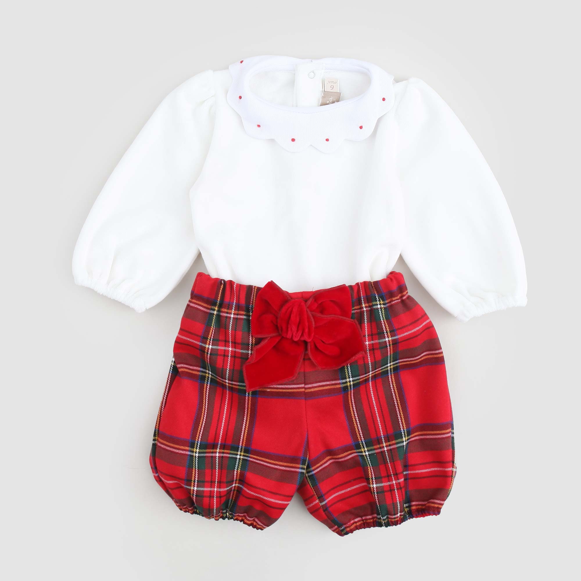 Completino rosso e bianco firmato LA STUPENDERIA - annameglio.com abbigliamento moda