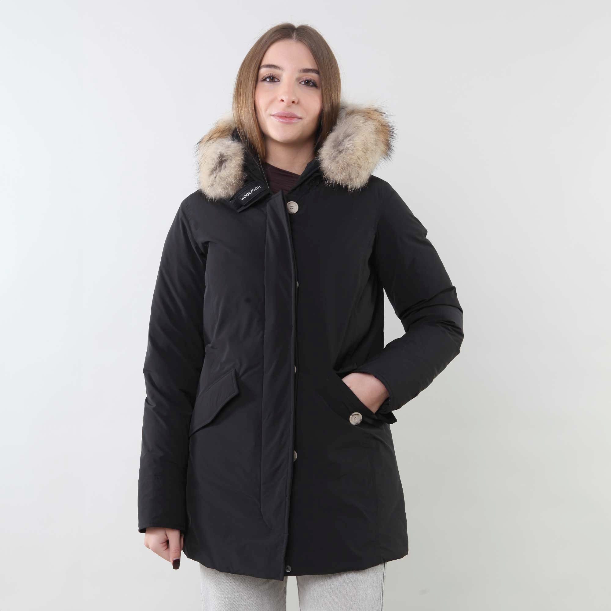Piumino Nero Firmato Woolrich - annameglio.com abbigliamento moda