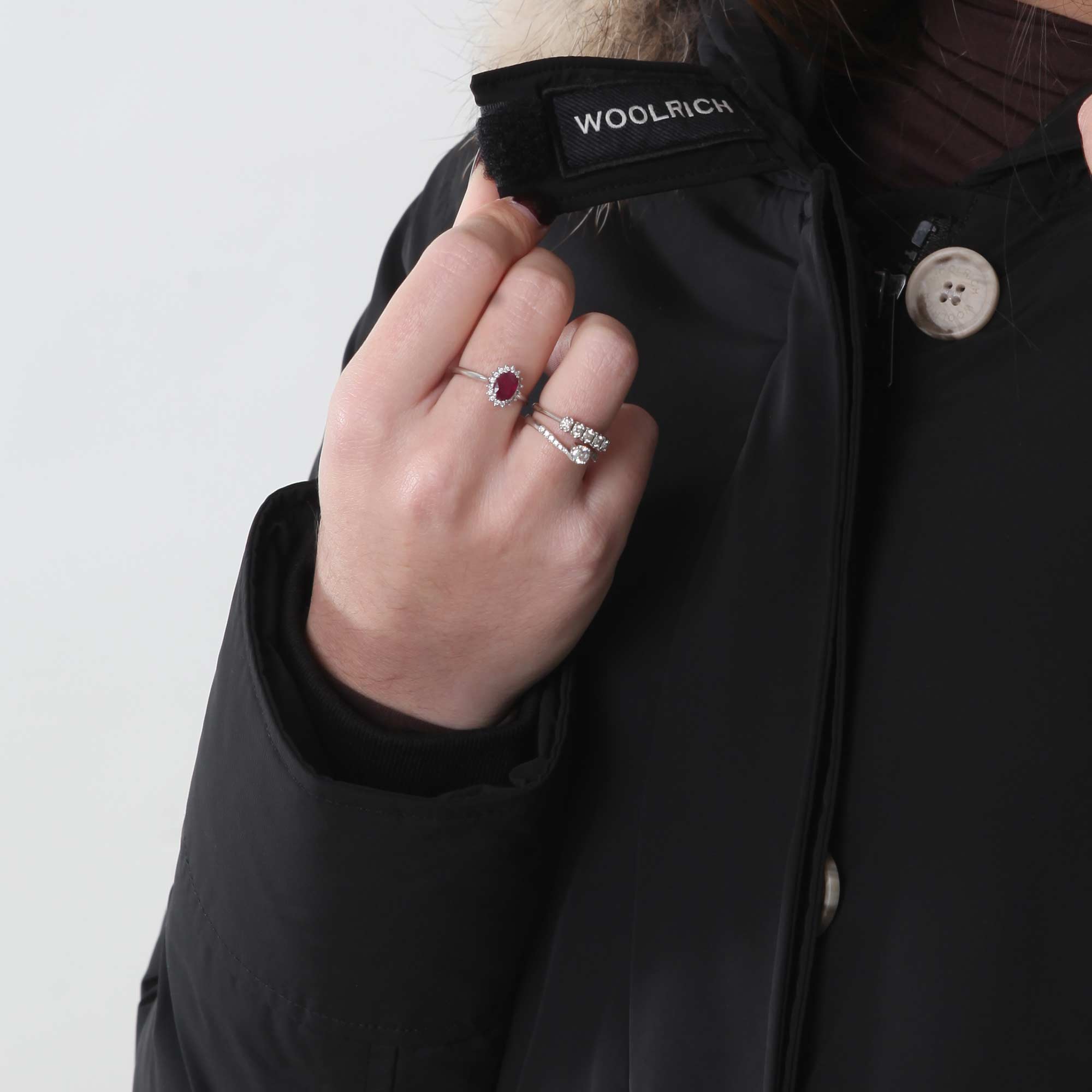 Piumino Nero Firmato Woolrich - annameglio.com abbigliamento moda