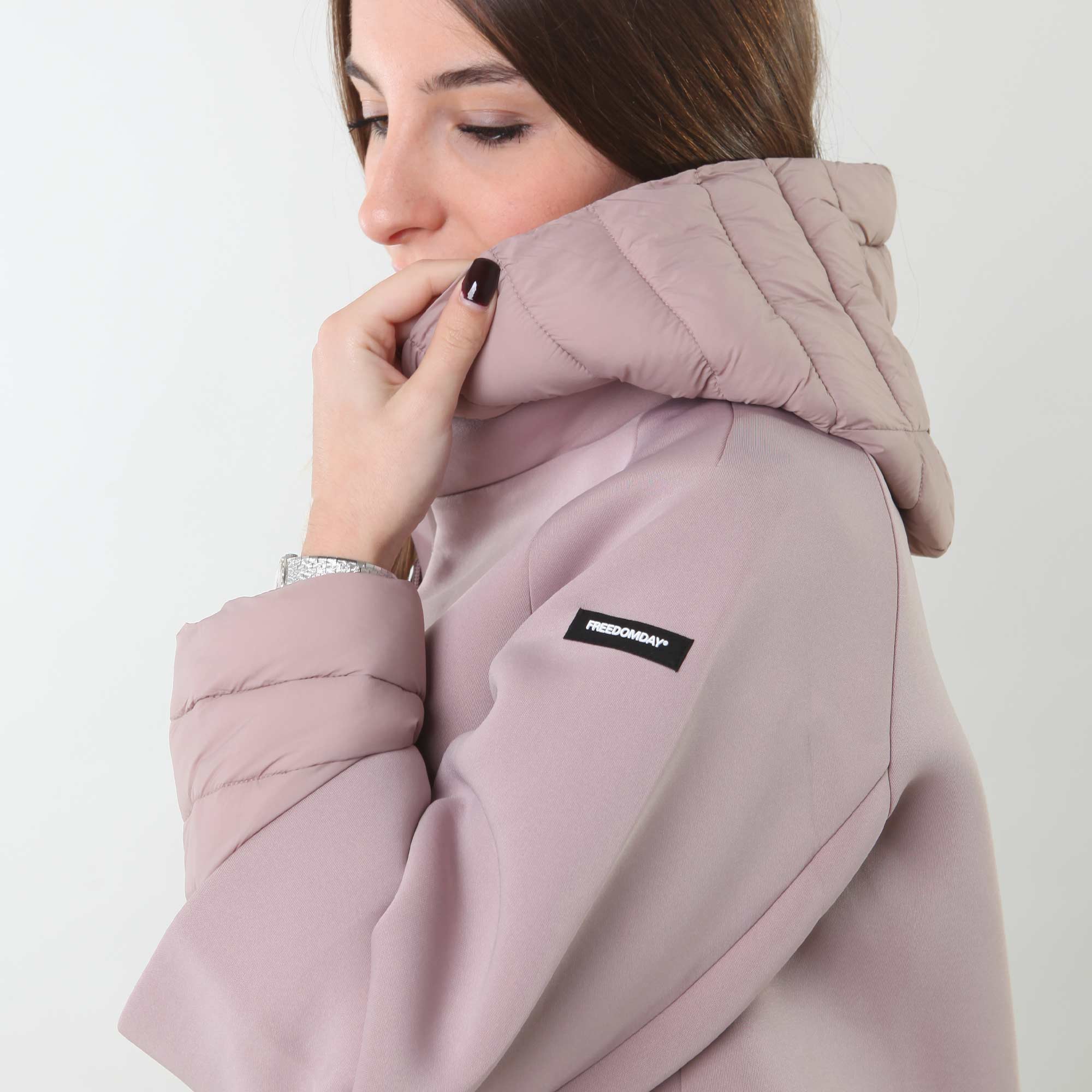 Giubbino Glicine Firmato FREEDOMDAY - annameglio.com abbigliamento moda