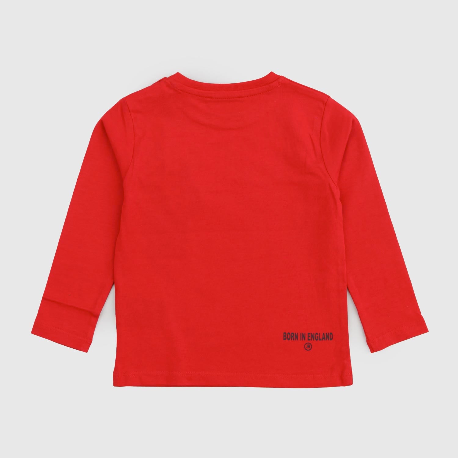 T-Shirt rossa a maniche lunghe con logo - annameglio.com abbigliamento moda