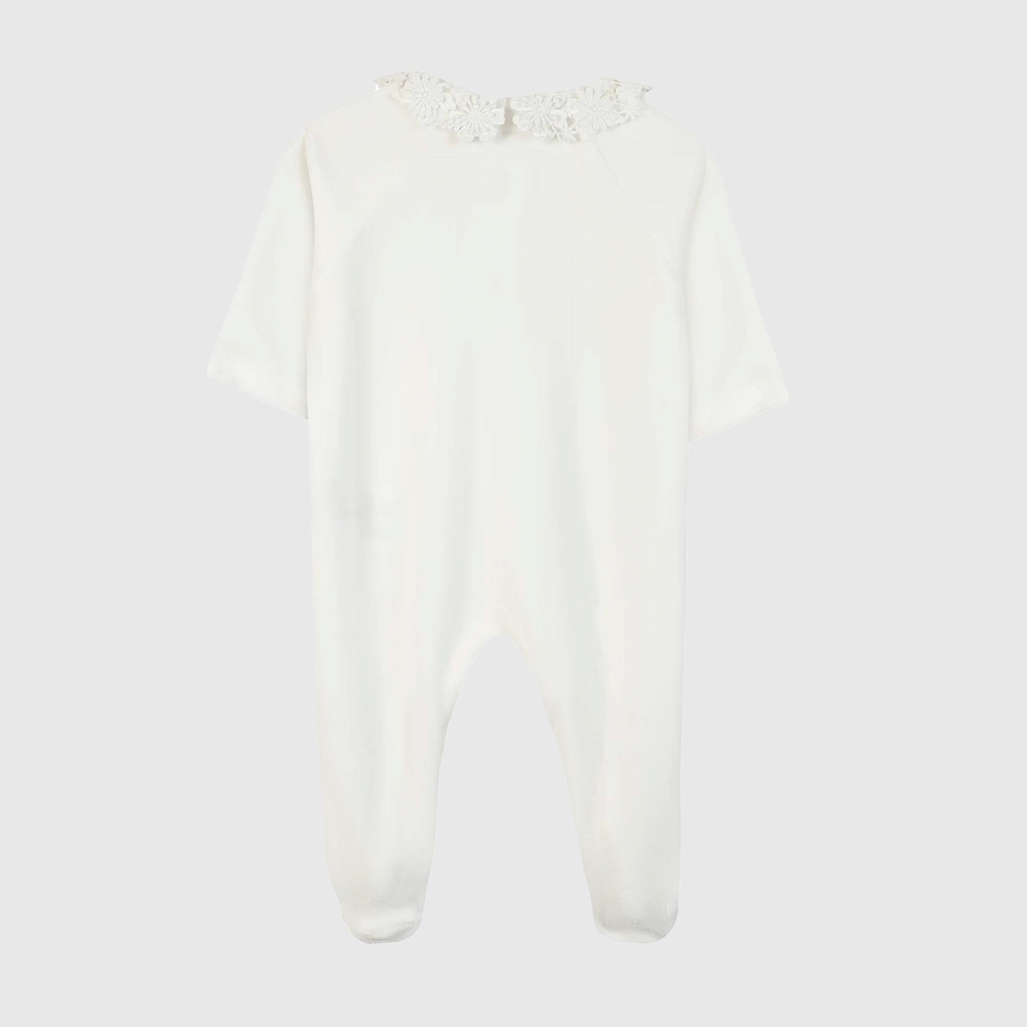 Tutina Bianca Firmata Tartine Et Chocolat - annameglio.com abbigliamento moda