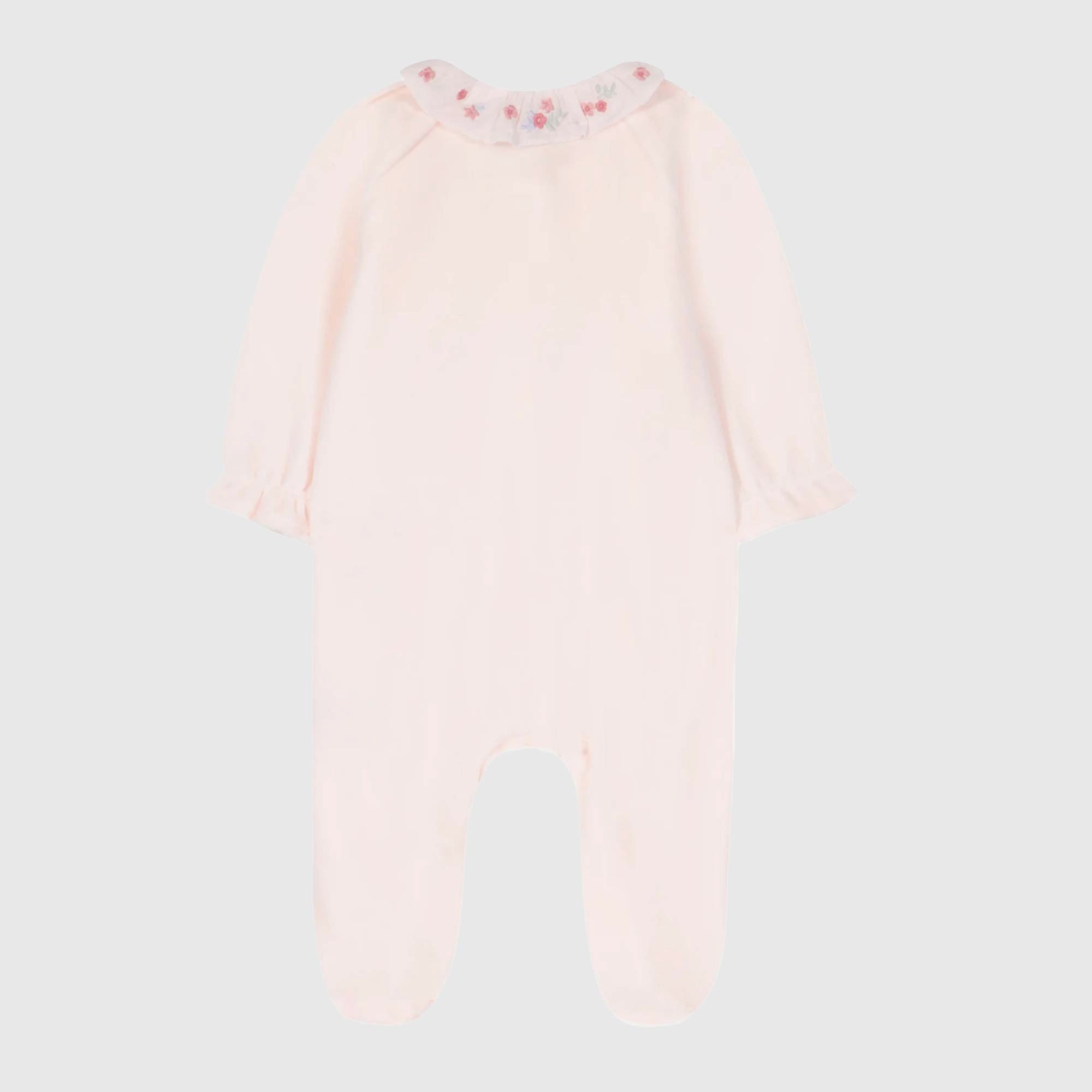 Tutina In Velluto Rosa Pallido - annameglio.com abbigliamento moda