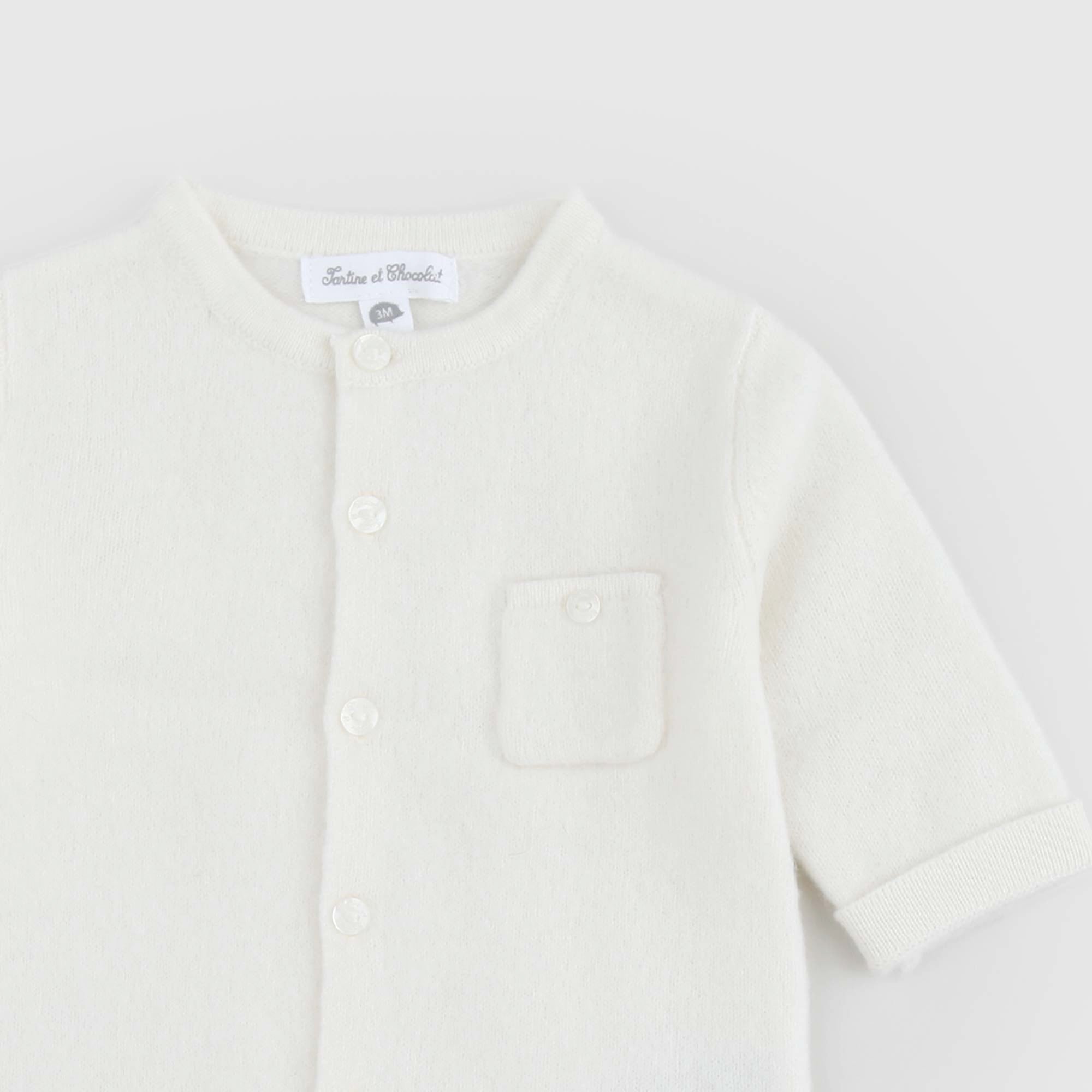 Tutina Bianca In Iana - annameglio.com abbigliamento moda