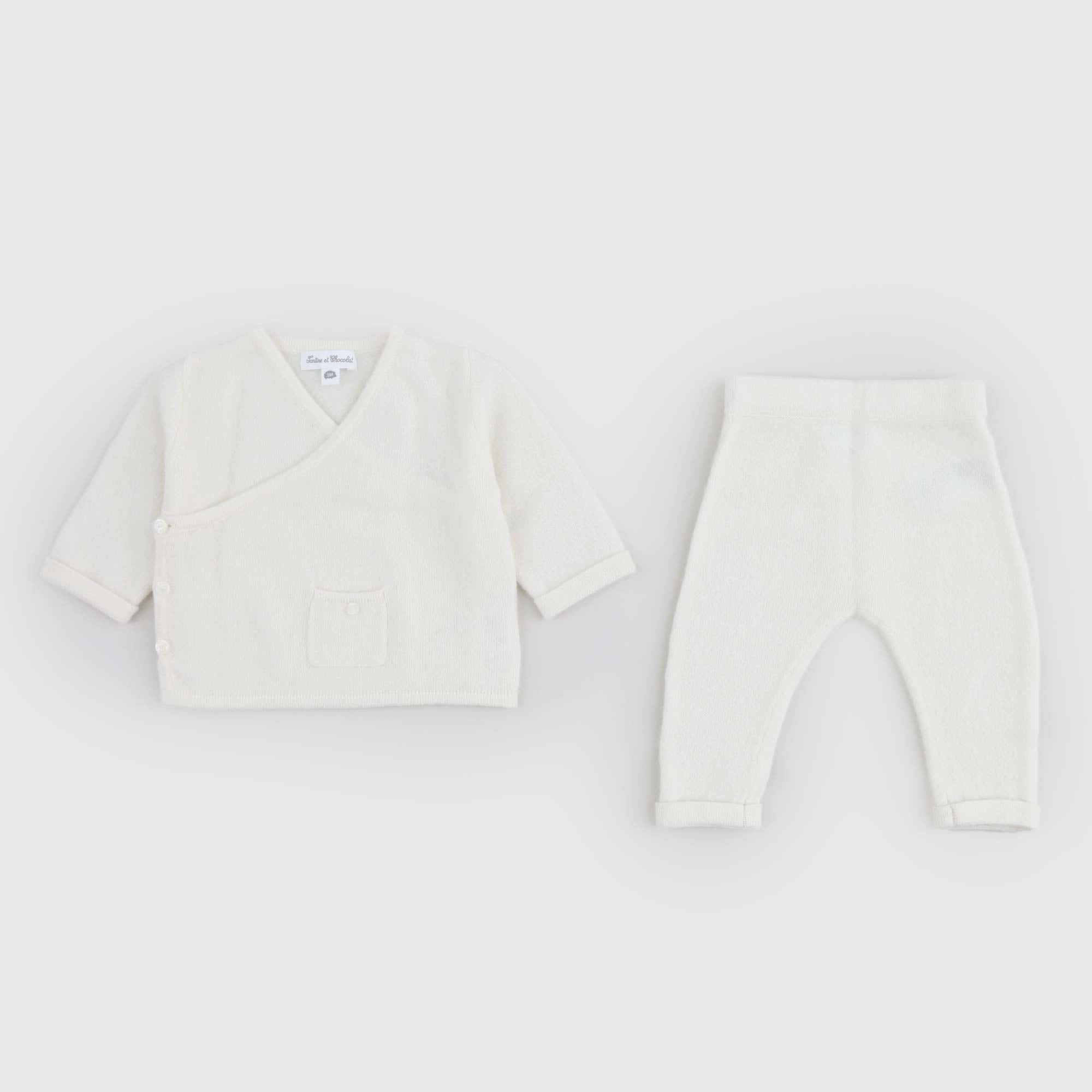 Completino Bianco Tartine Et Chocolat - annameglio.com abbigliamento moda