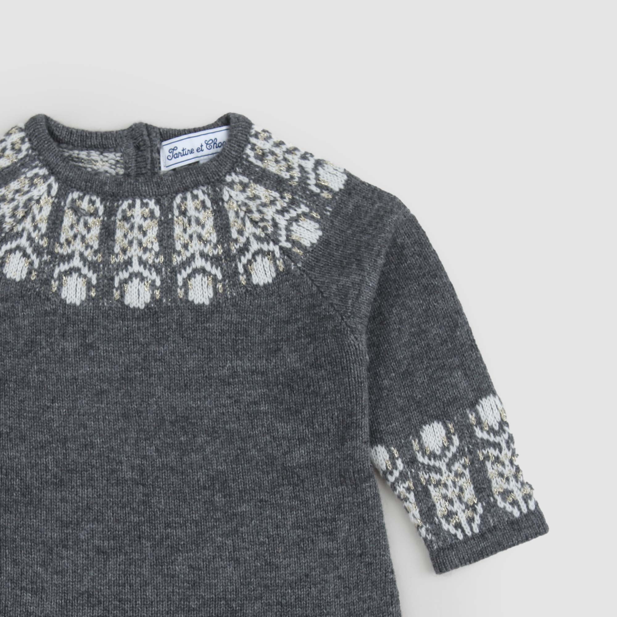 Abito Grigio Firmato Tartine Et Chocolat - annameglio.com abbigliamento moda