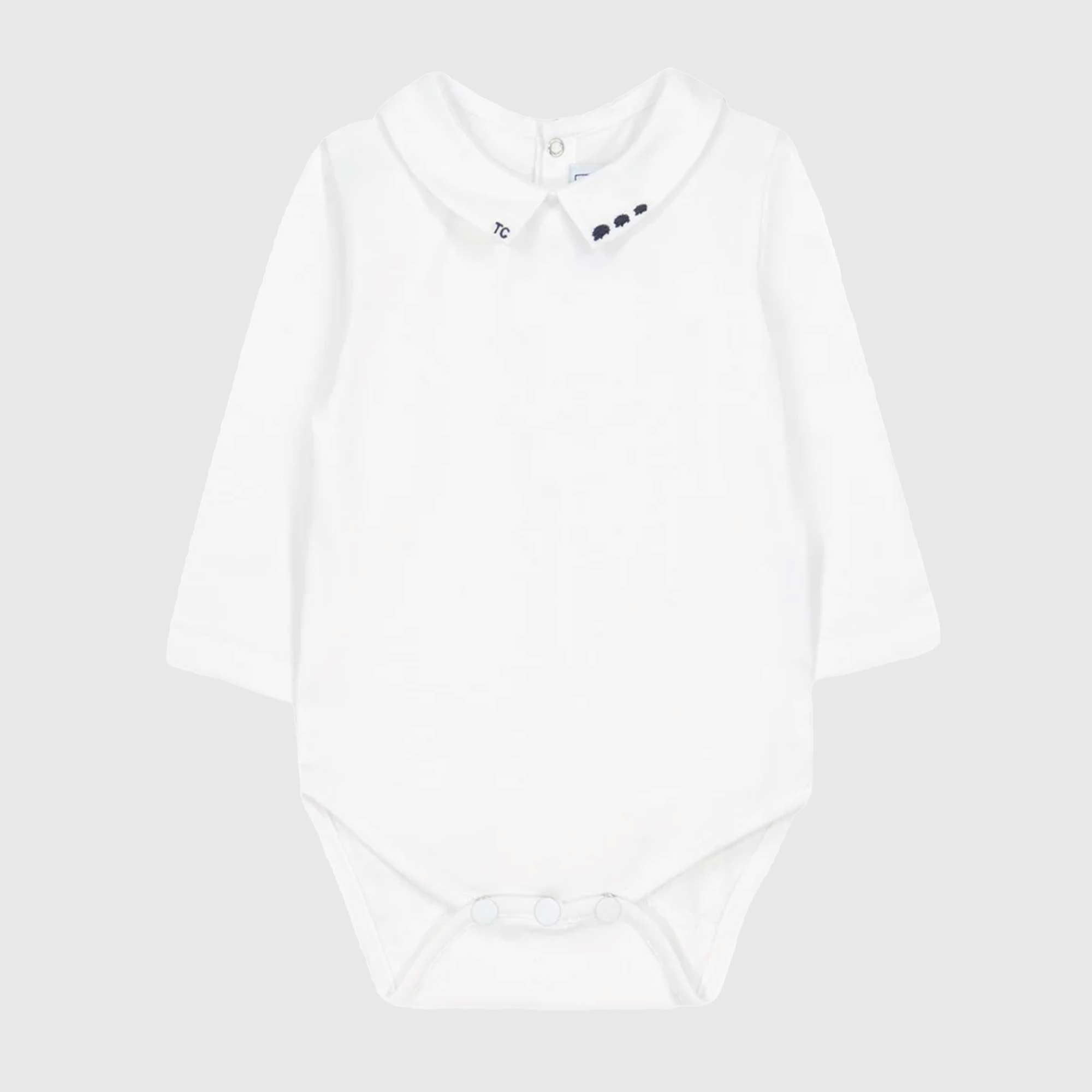 Body Bianco Manica Lunga Tartine Et Chocolat - annameglio.com abbigliamento moda