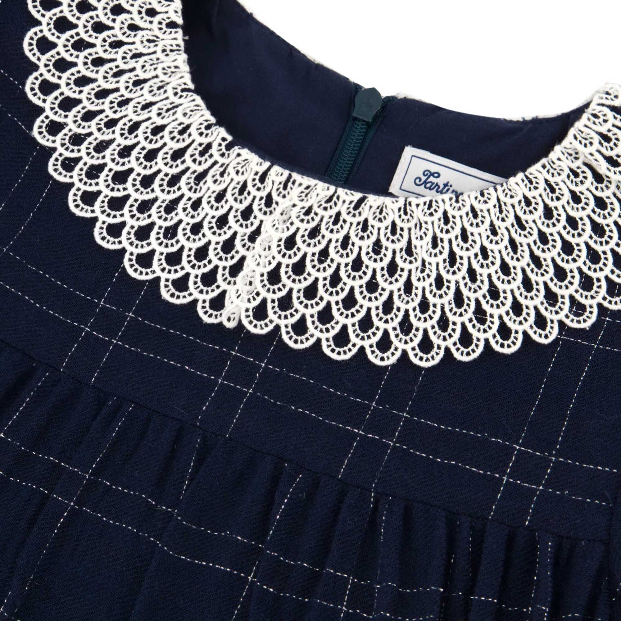 Abito Blu Manica Lunga TARTINE ET CHOCOLAT - annameglio.com abbigliamento moda