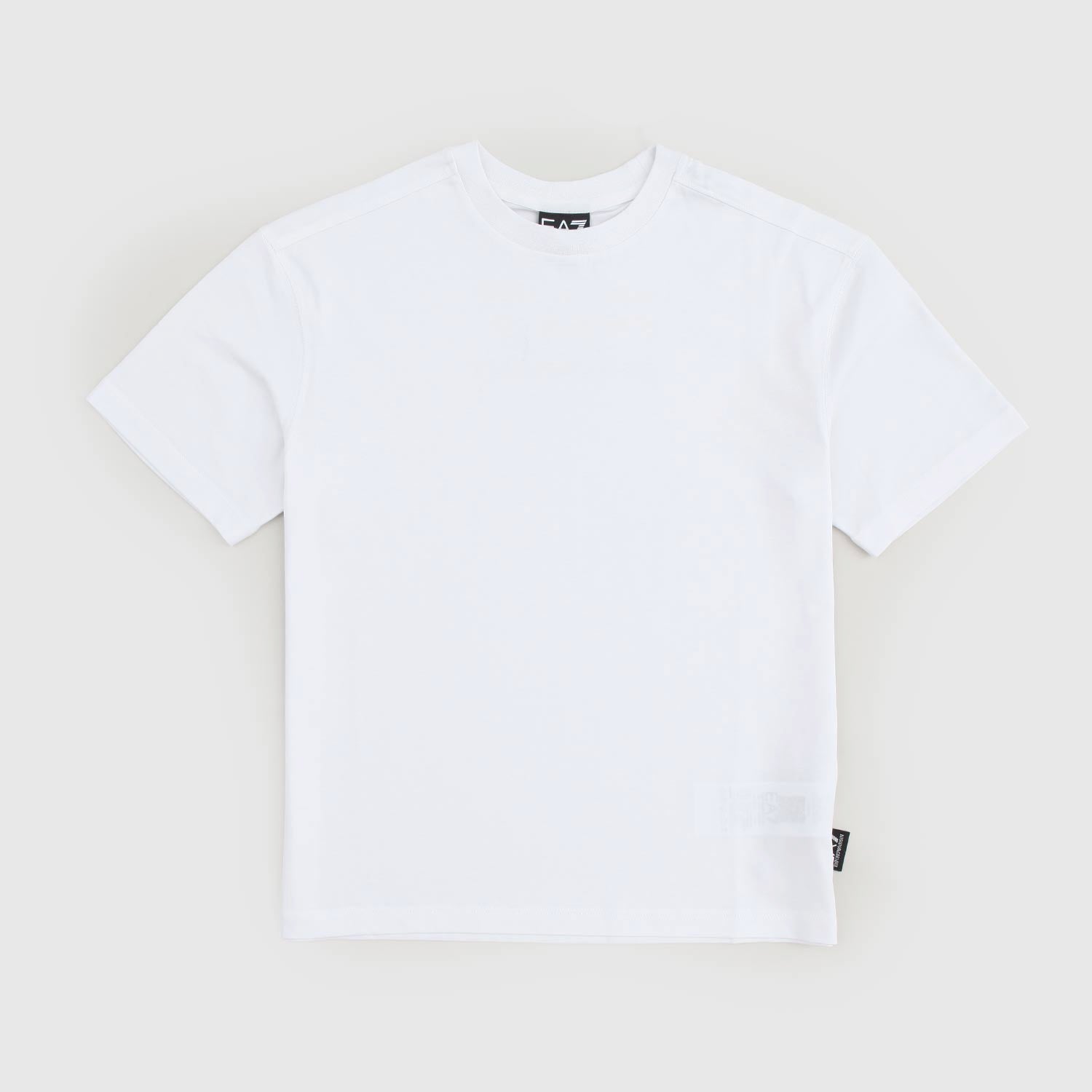 T-shirt bianca con logo color oro sul retro - annameglio.com abbigliamento moda