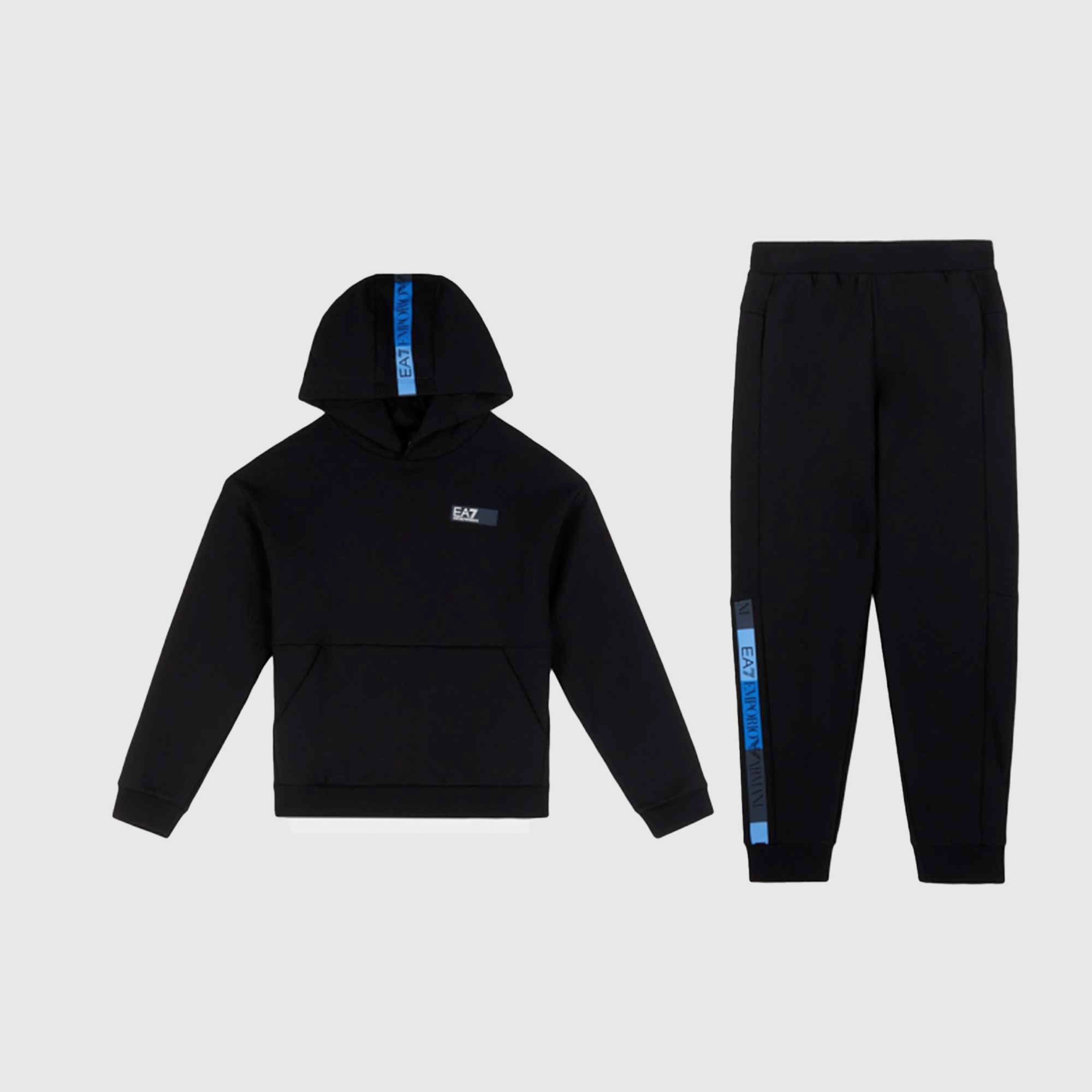 Completo Sportivo EA7 Nero - annameglio.com abbigliamento moda