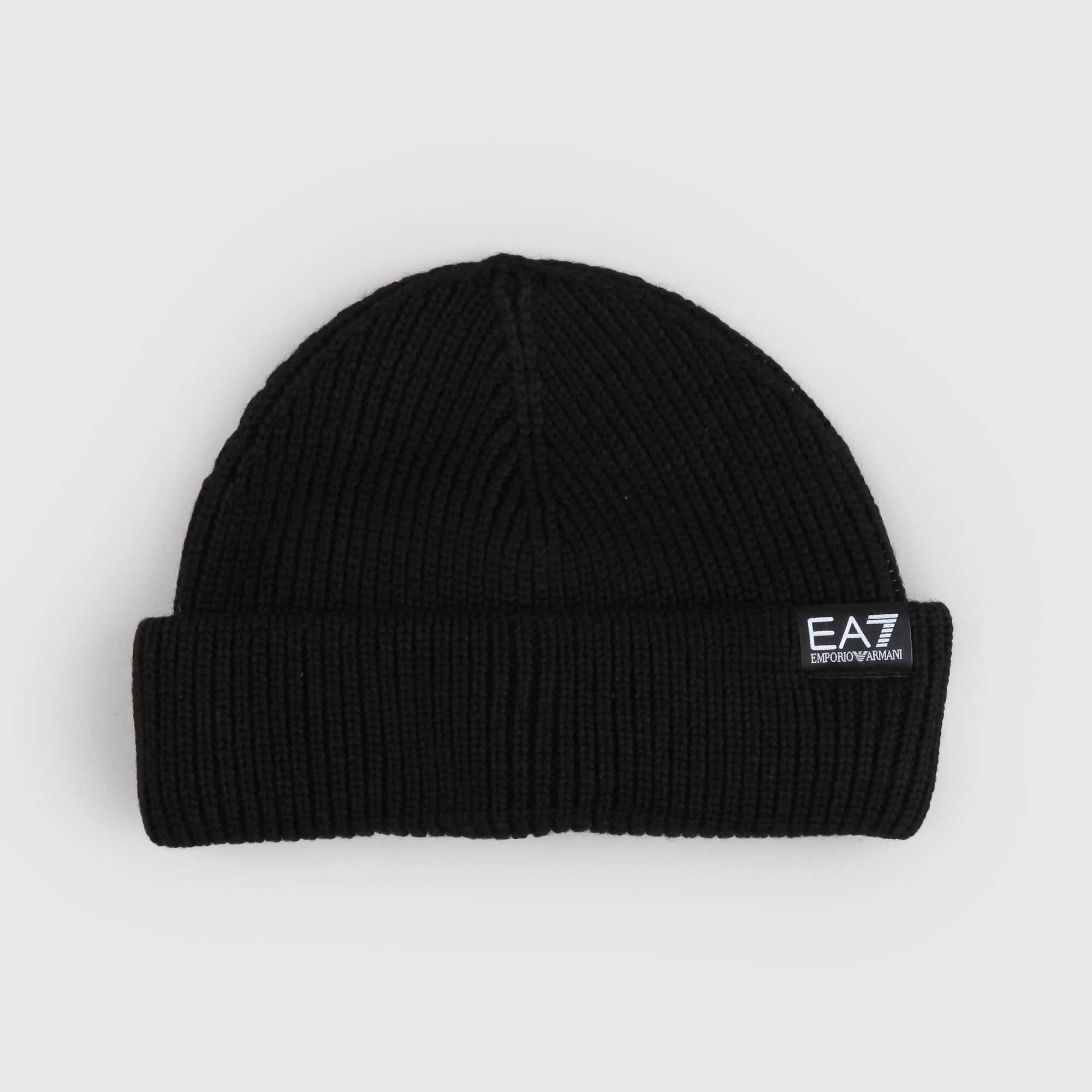 Berretto Basso nero Firmato EA7 - annameglio.com abbigliamento moda