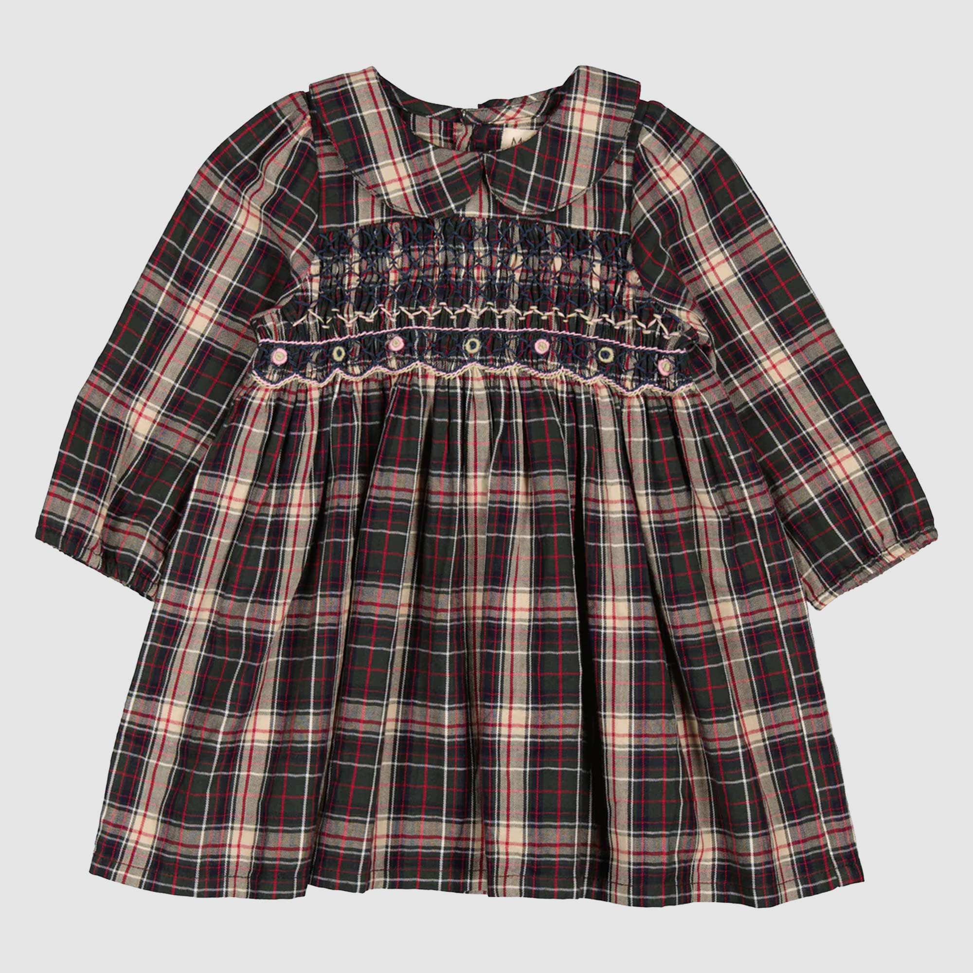 Abito Scozzese New Born Firmato Mar Mar - annameglio.com abbigliamento moda