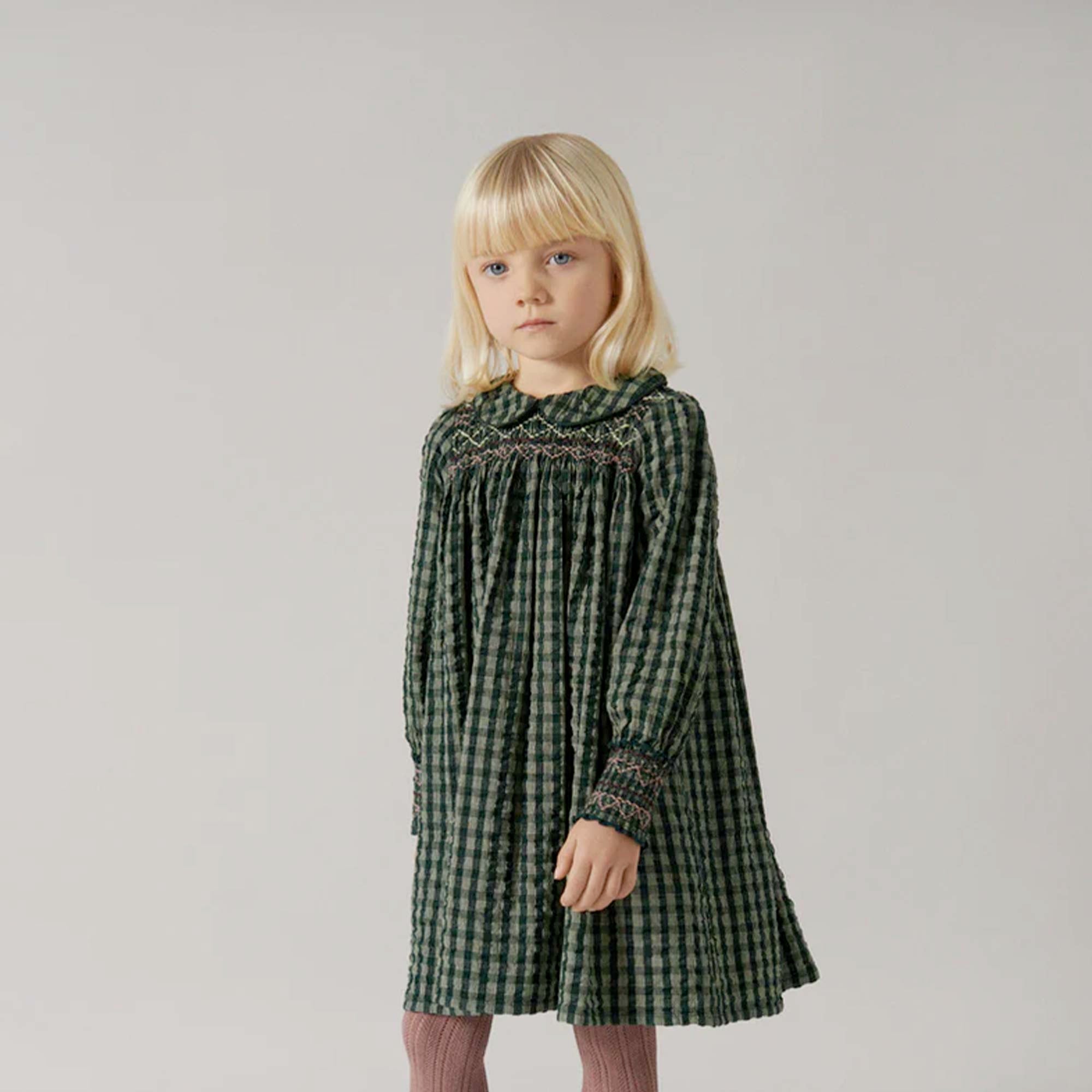 Abito Verde in Cotone Firmato MAR MAR - annameglio.com abbigliamento moda