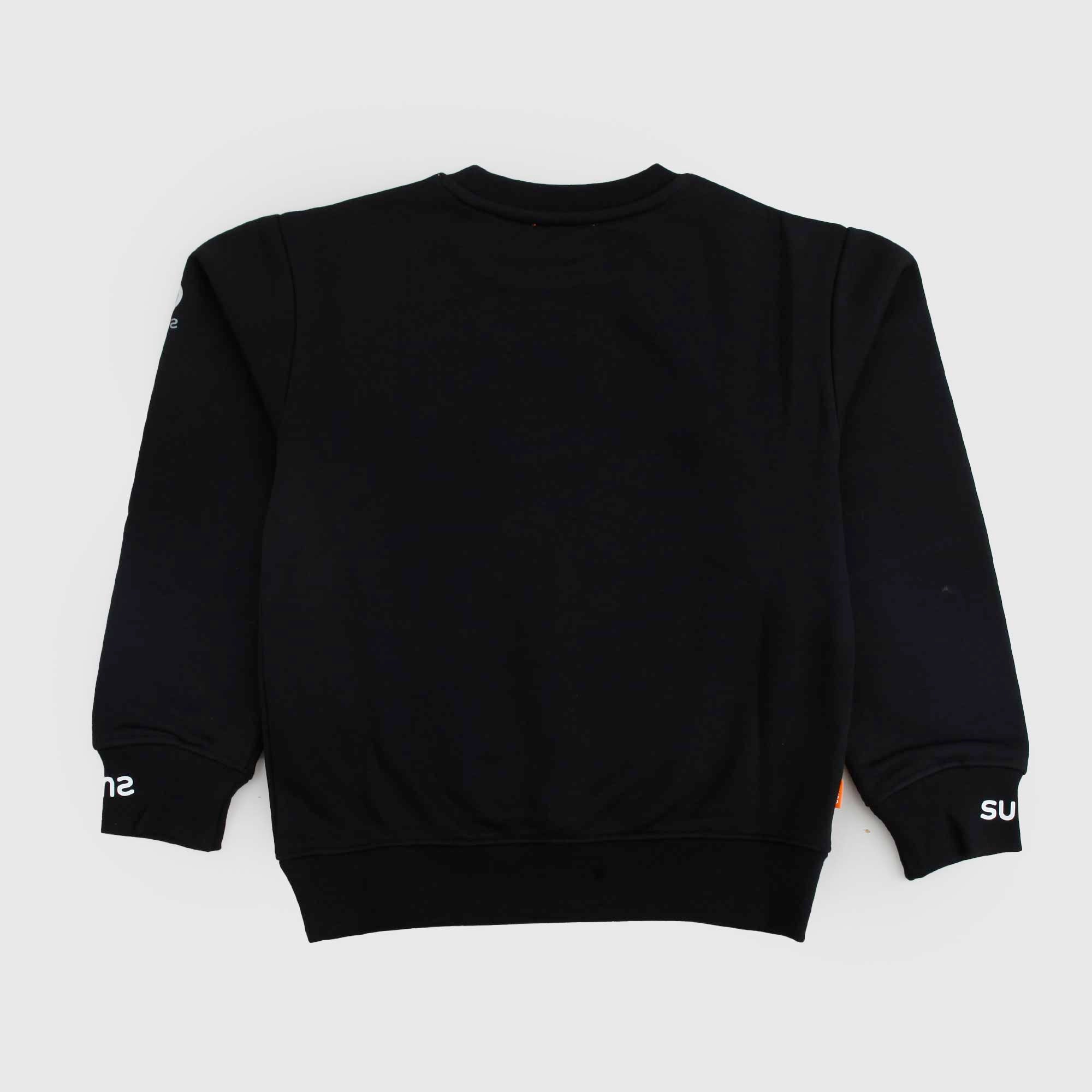 Felpa Nera Per Teen Firmata SUNS - annameglio.com abbigliamento moda