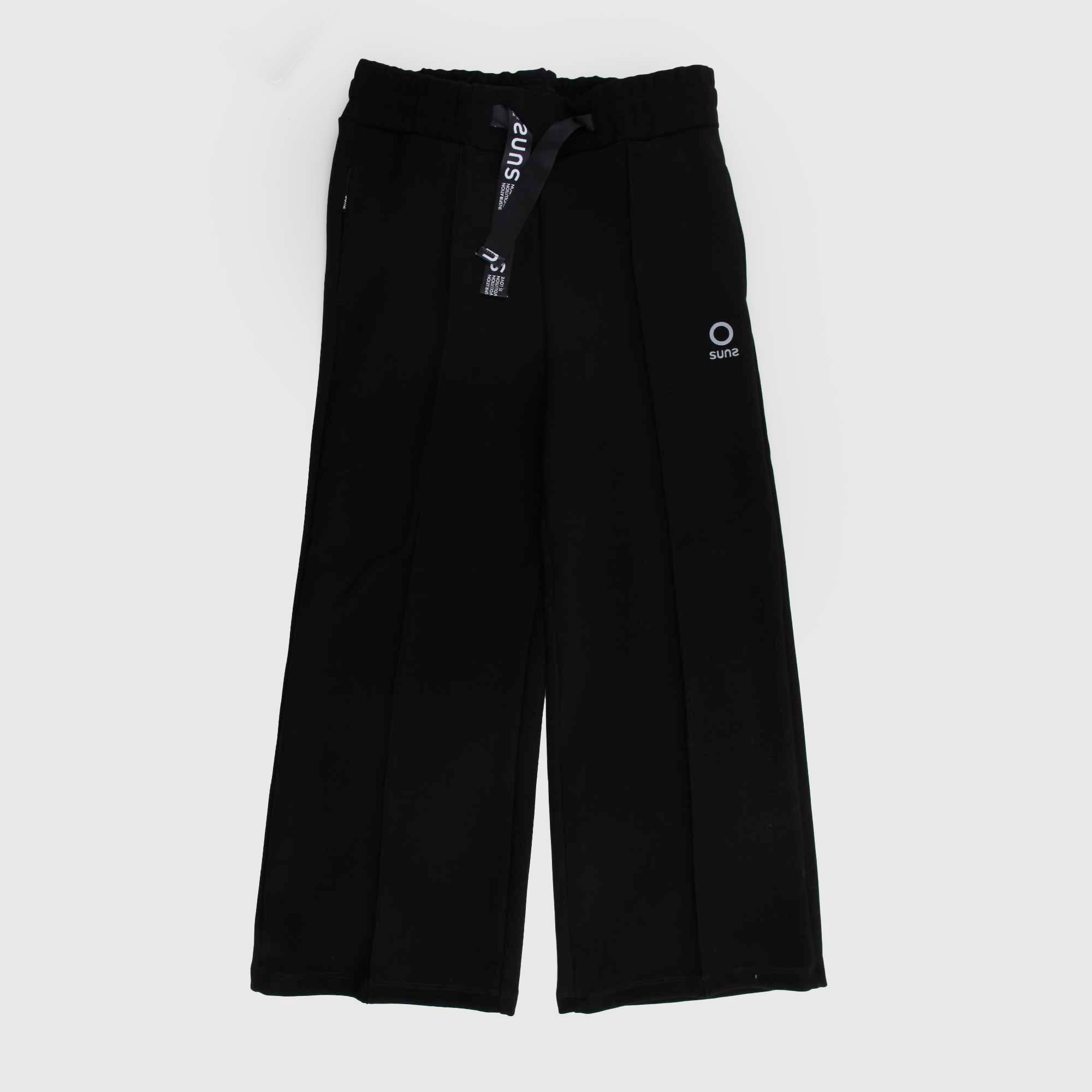 Pantalone Nero A Zampa Firmato SUNS - annameglio.com abbigliamento moda