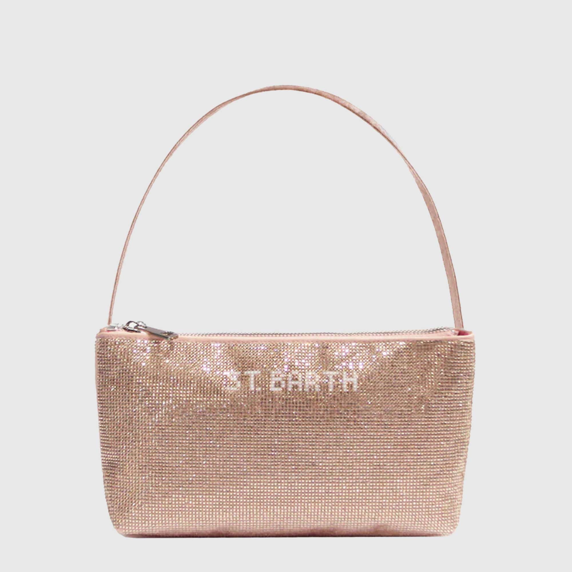 Borsa Rosa Con Strass Firmata MC2 SAINT BARTH - annameglio.com abbigliamento moda