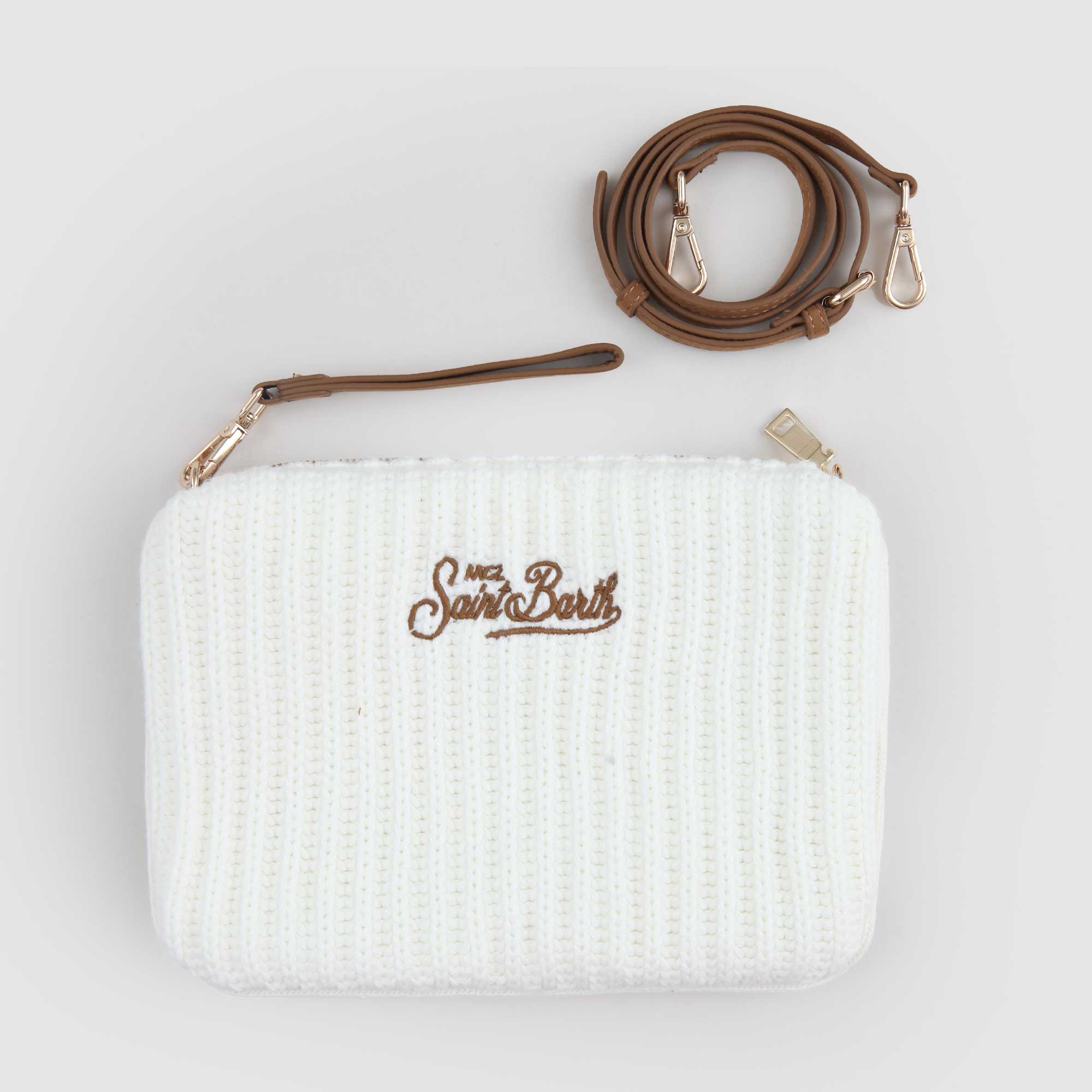 Pouch Parisienne In Tricot - annameglio.com abbigliamento moda