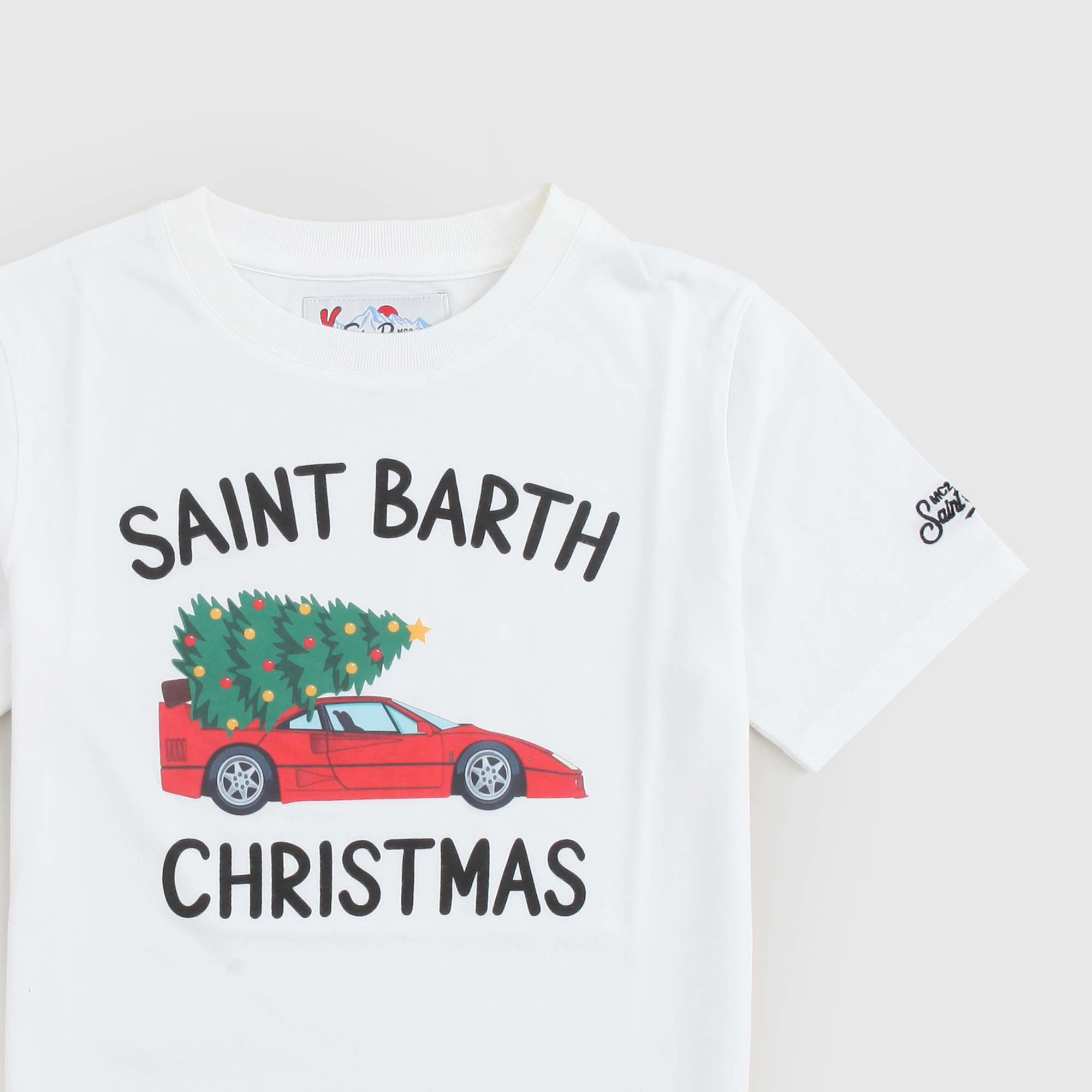 T-shirt Con Stampa Natalizia MC2 ST. BARTH - annameglio.com abbigliamento moda