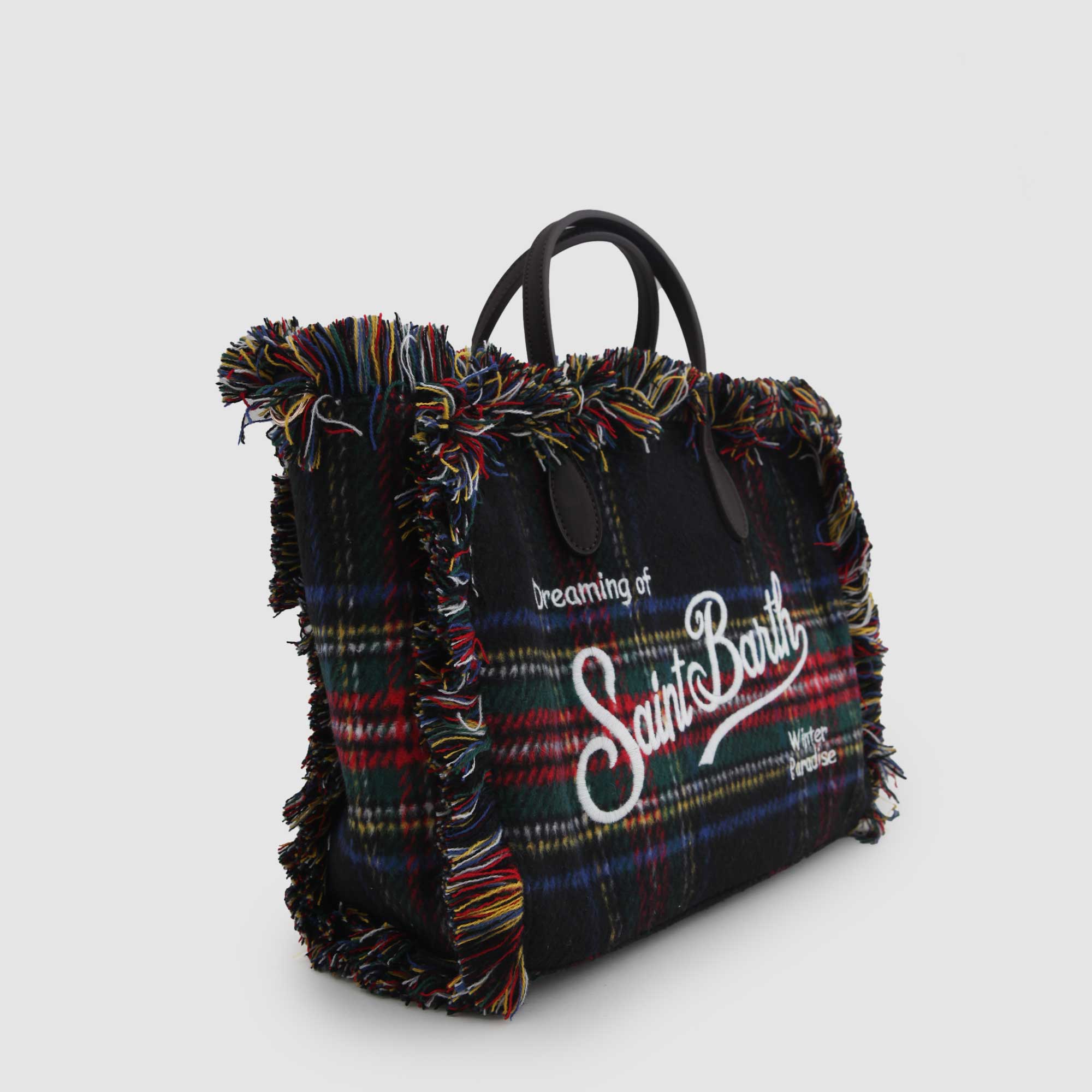 Borsa Tartan Firmata MC2 SAINT BARTH - annameglio.com abbigliamento moda