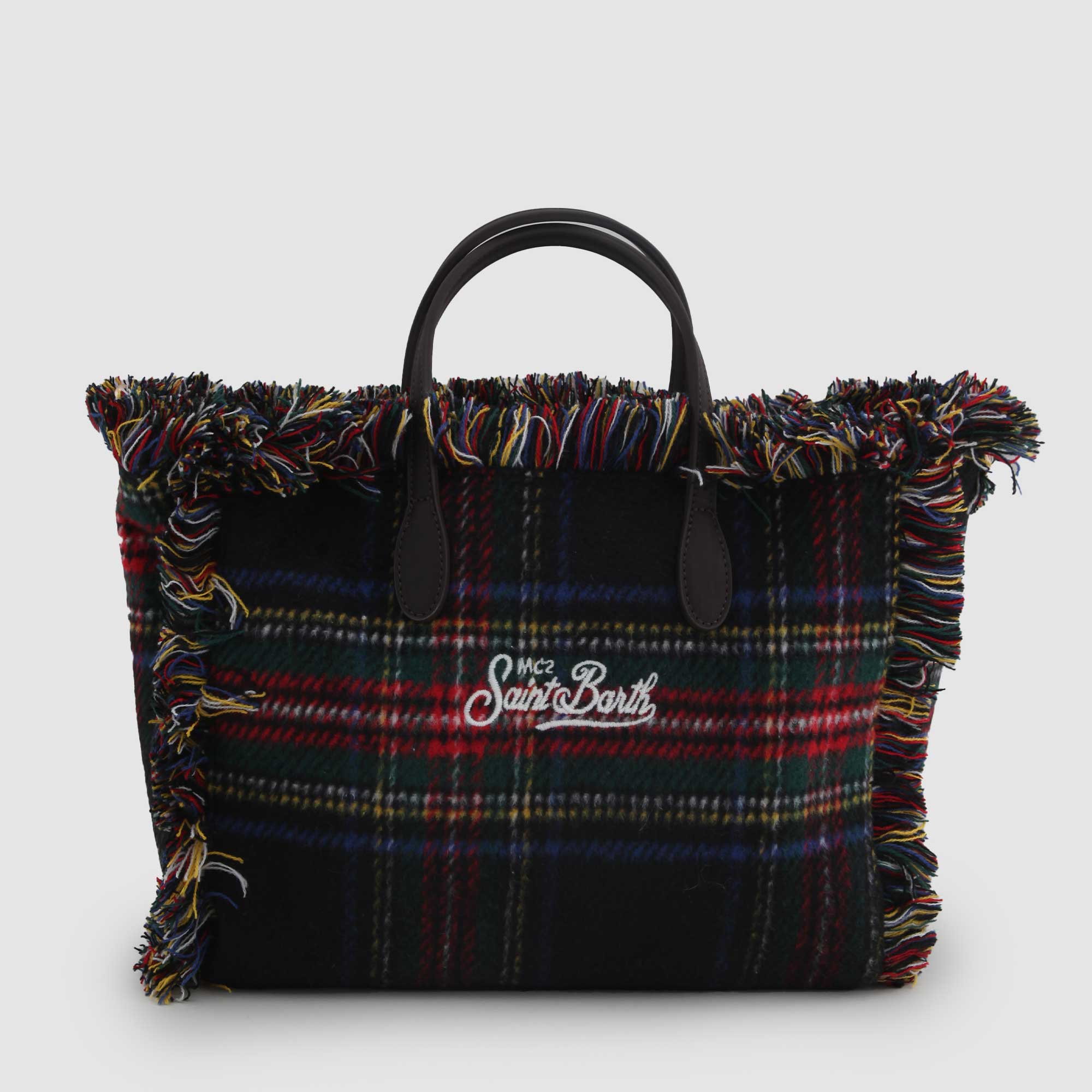 Borsa Tartan Firmata MC2 SAINT BARTH - annameglio.com abbigliamento moda