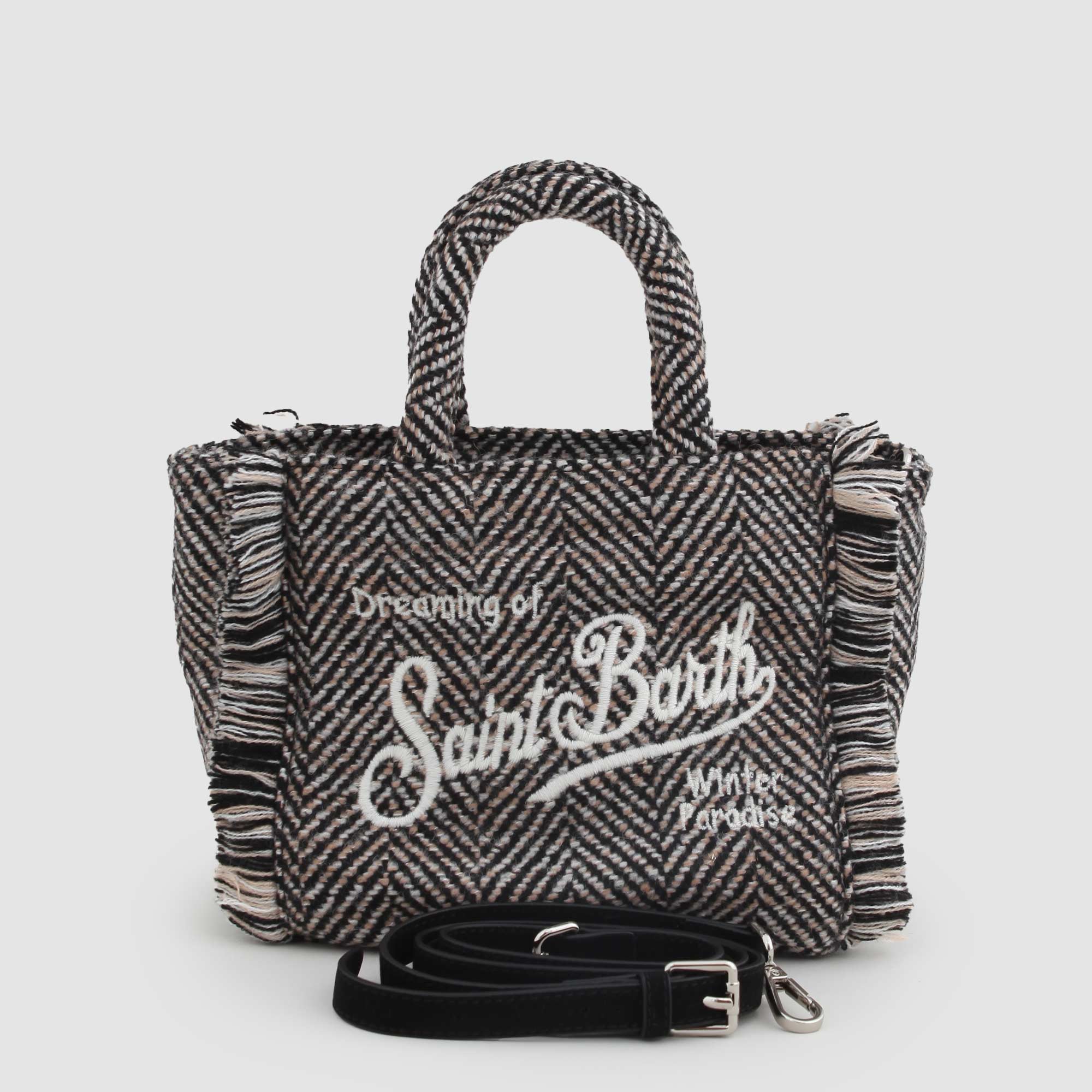 Borsa Tote Vanity Mini Firmata MC2 Saint Barth - annameglio.com abbigliamento moda