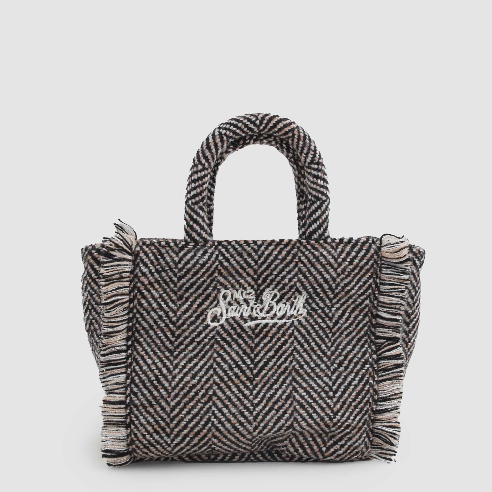 Borsa Tote Vanity Mini Firmata MC2 Saint Barth - annameglio.com abbigliamento moda