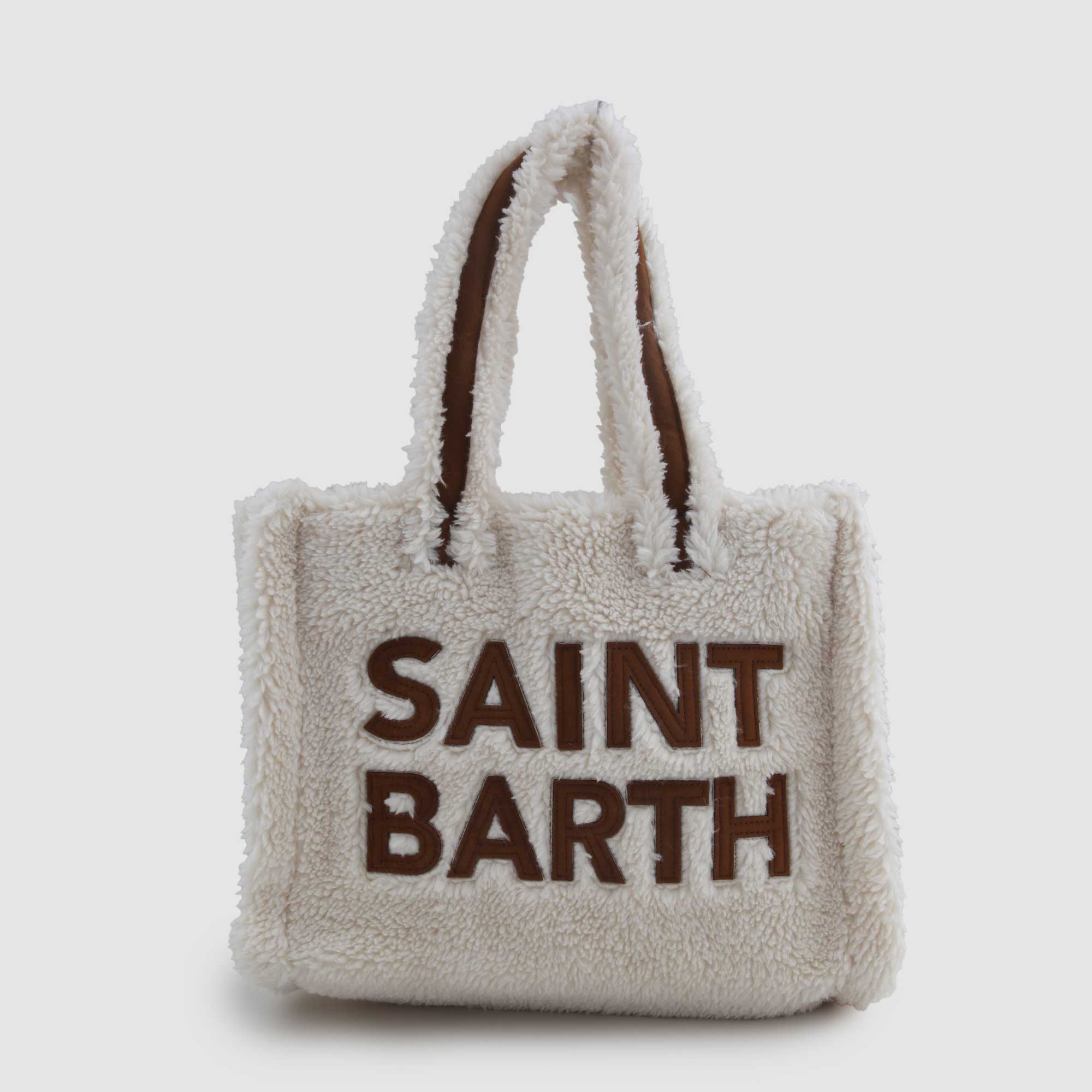 Borsa Soft Bag Bianca Firmata MC2 Saint Barth - annameglio.com abbigliamento moda