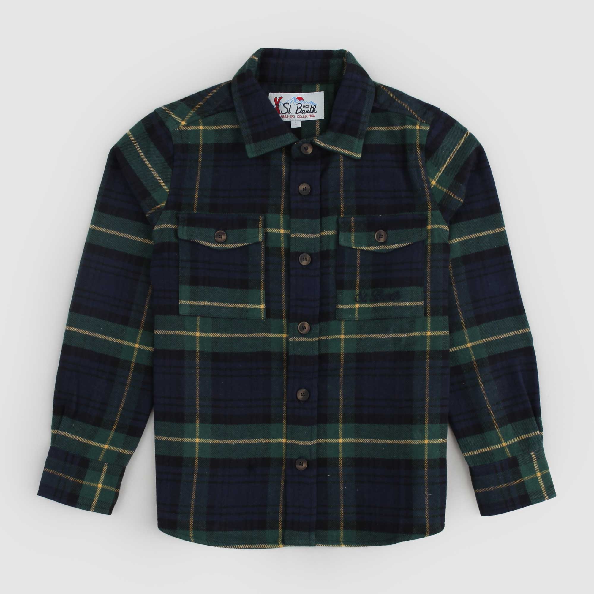 Camicia Manica Lunga Fantasia Quadri - annameglio.com abbigliamento moda