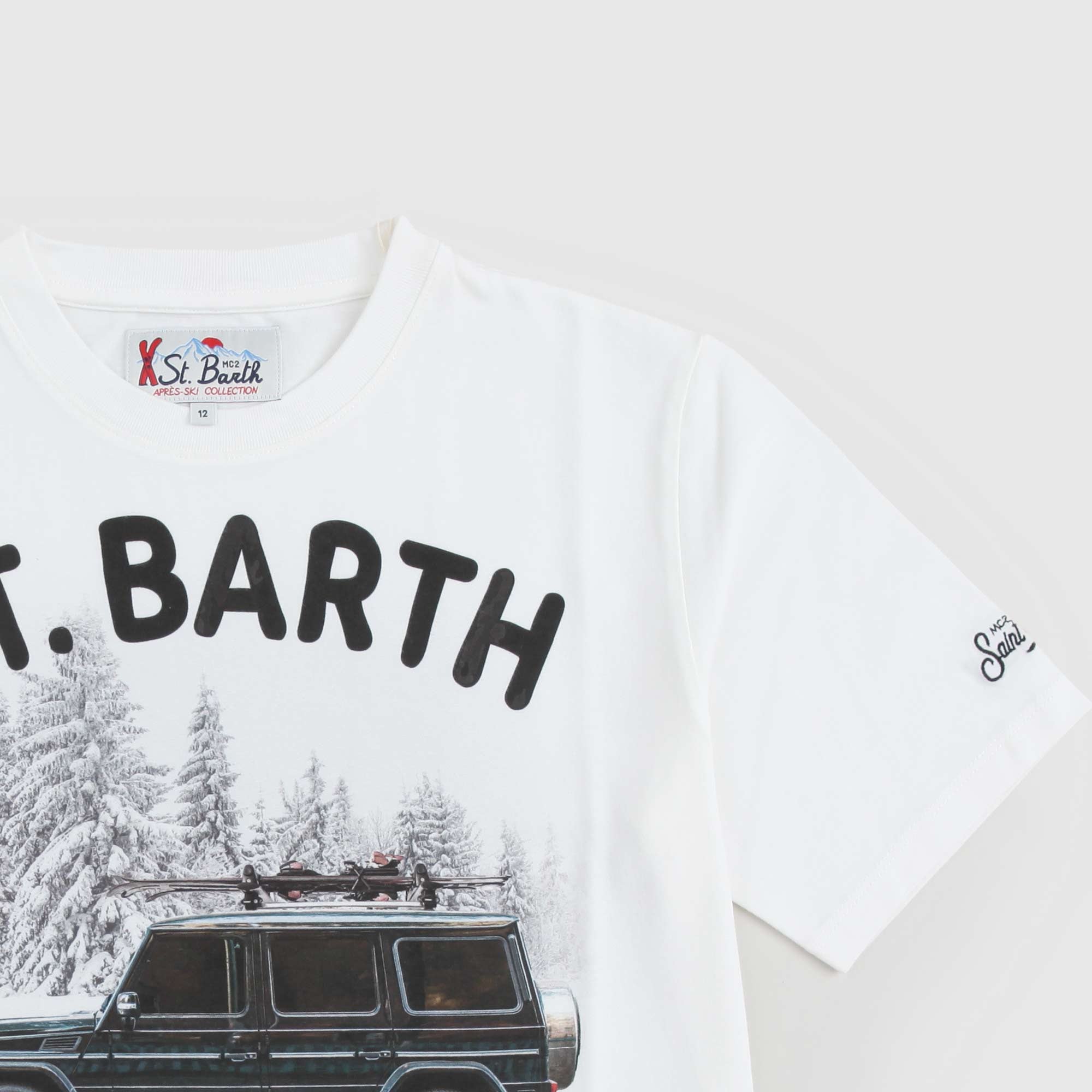 T-shirt bianca Teen firmata ST. BARTH - annameglio.com abbigliamento moda