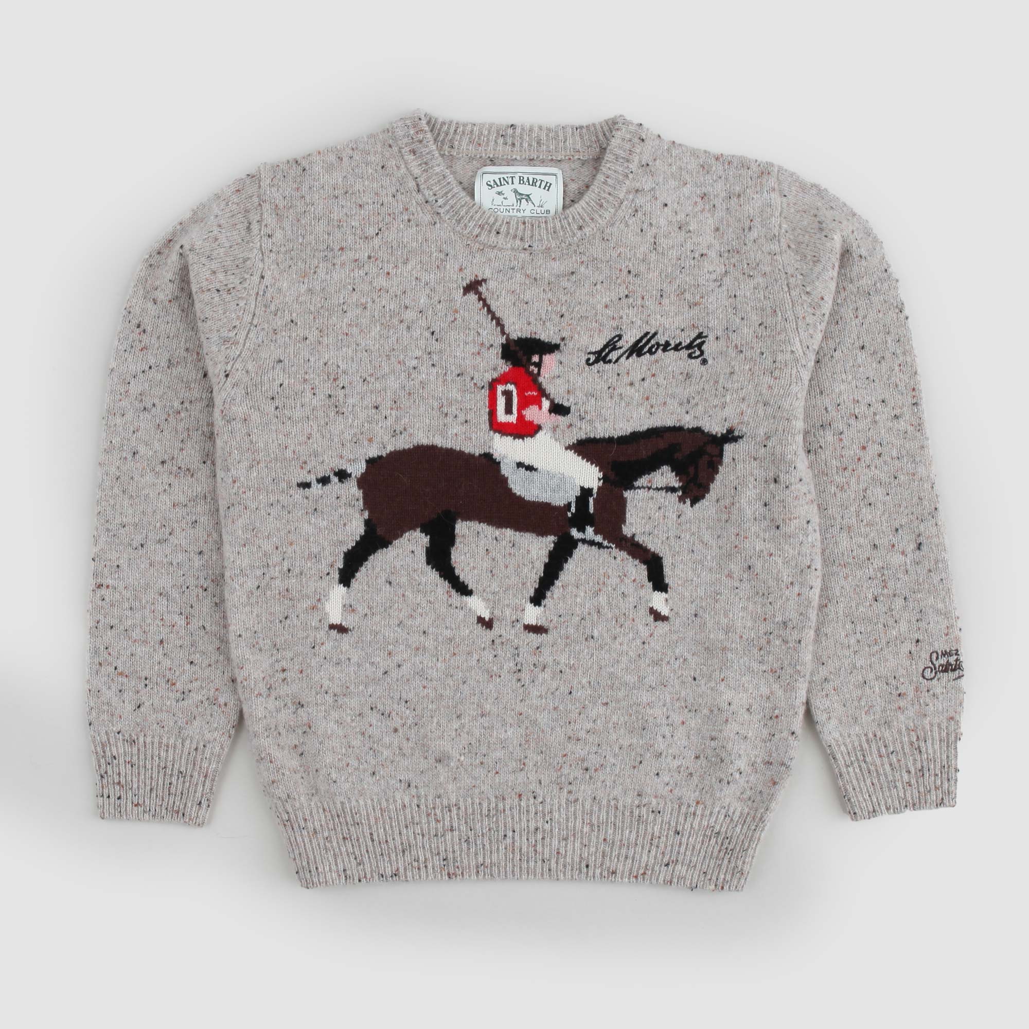 Maglione Douglas Grigio MC2 Saint Barth - annameglio.com abbigliamento moda