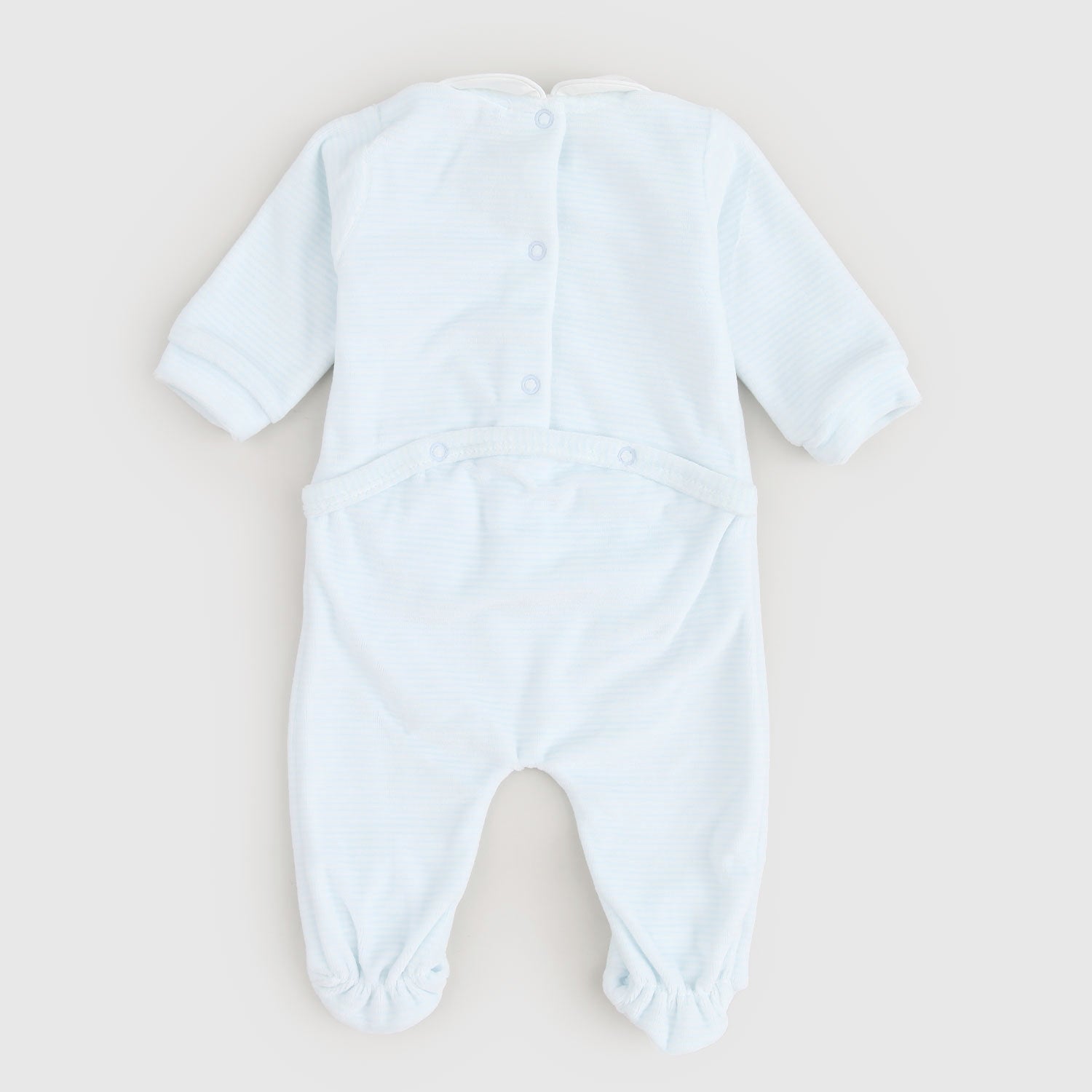 Tutina Celeste Rigata Firmata COCCODE' - annameglio.com abbigliamento moda