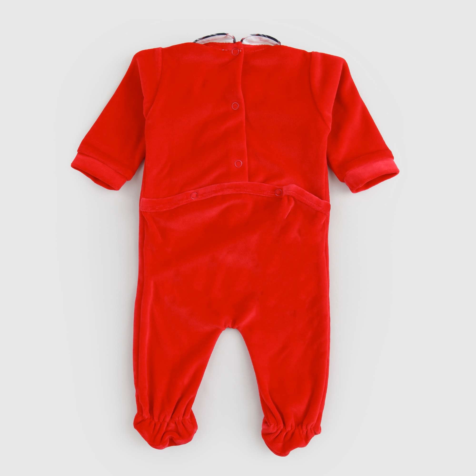 Tutina in ciniglia rossa firmata COCCODE' - annameglio.com abbigliamento moda