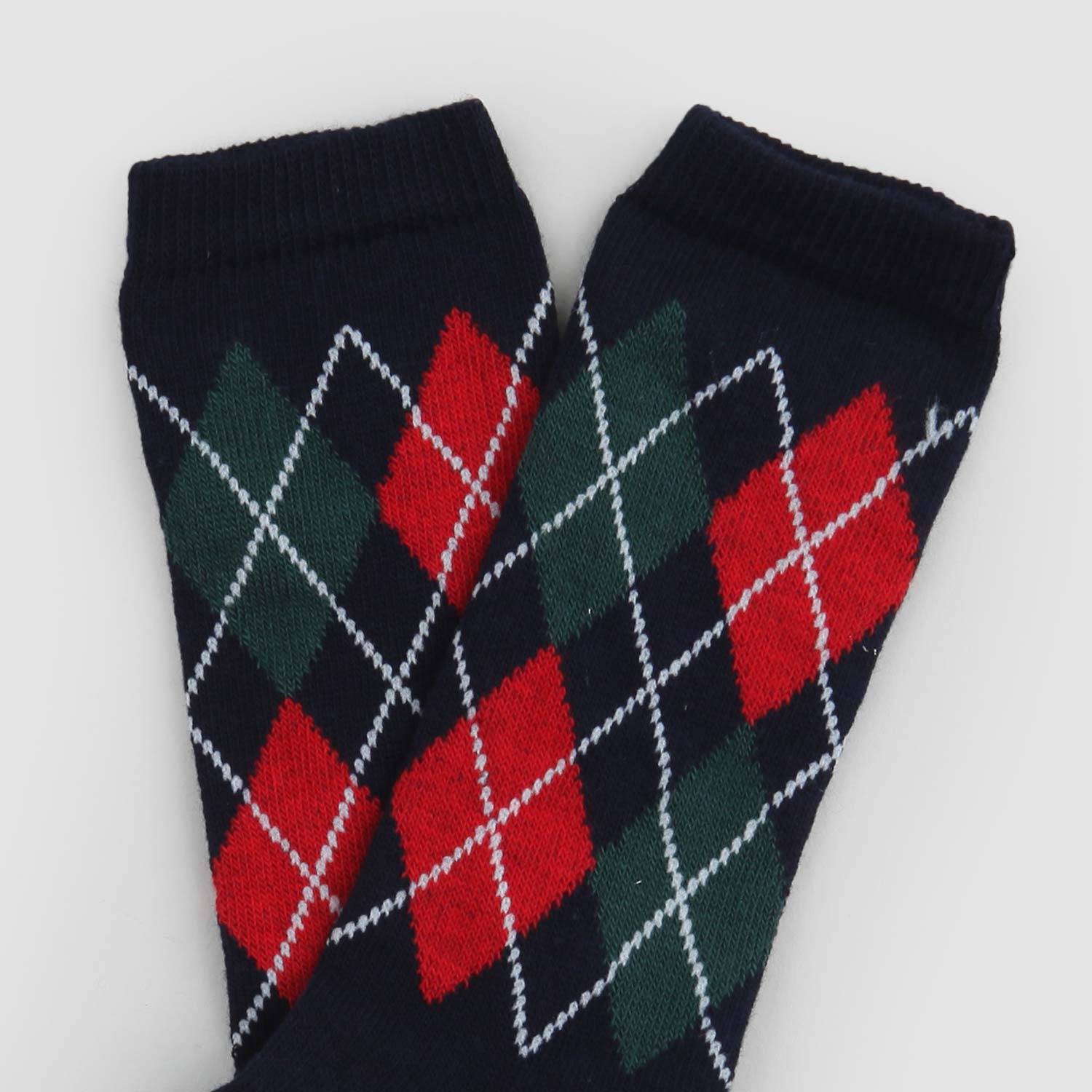 Calze Lunghe a Quadri con Bordino a Coste - annameglio.com abbigliamento moda