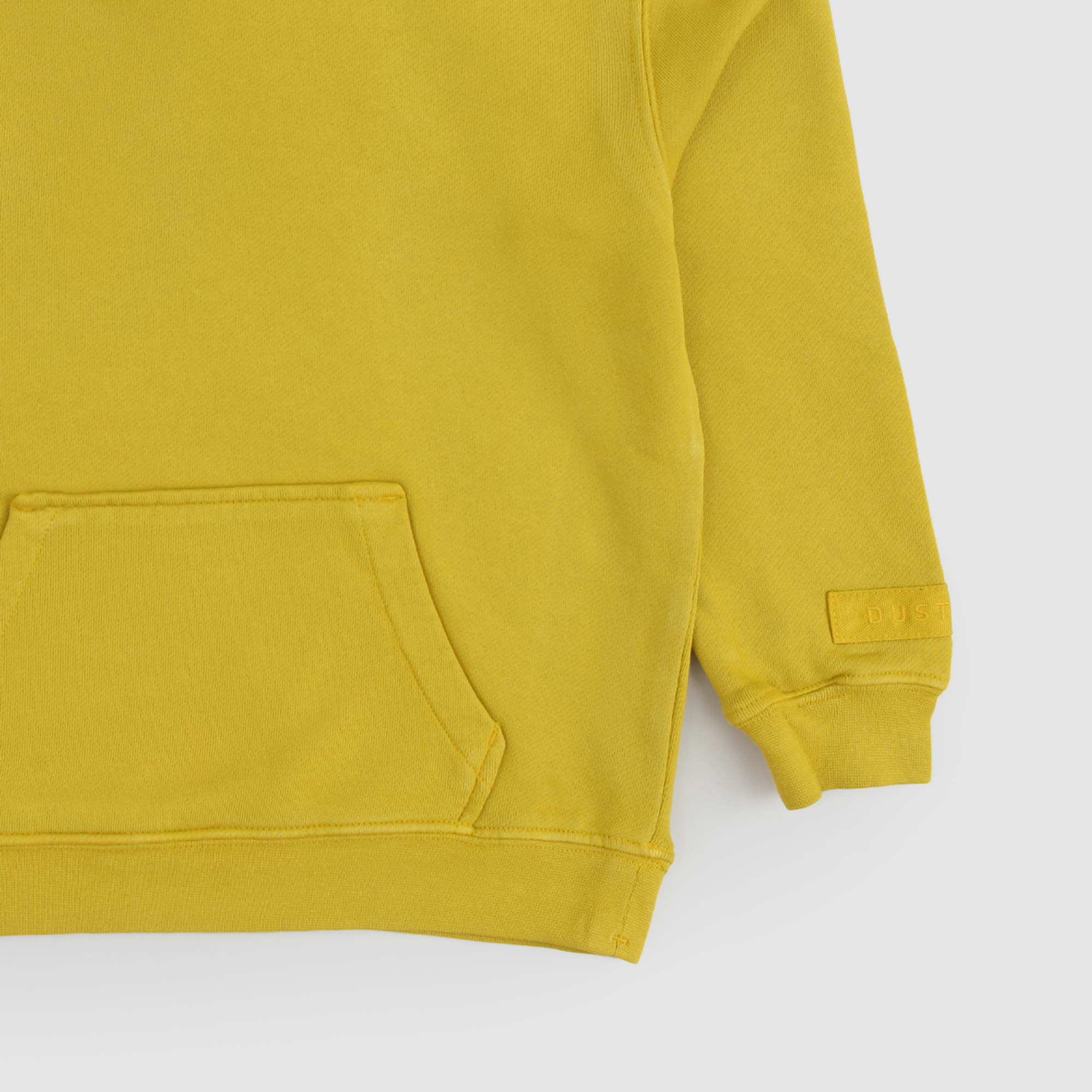 Felpa Hoodie con cappuccio giallo miele - annameglio.com abbigliamento moda