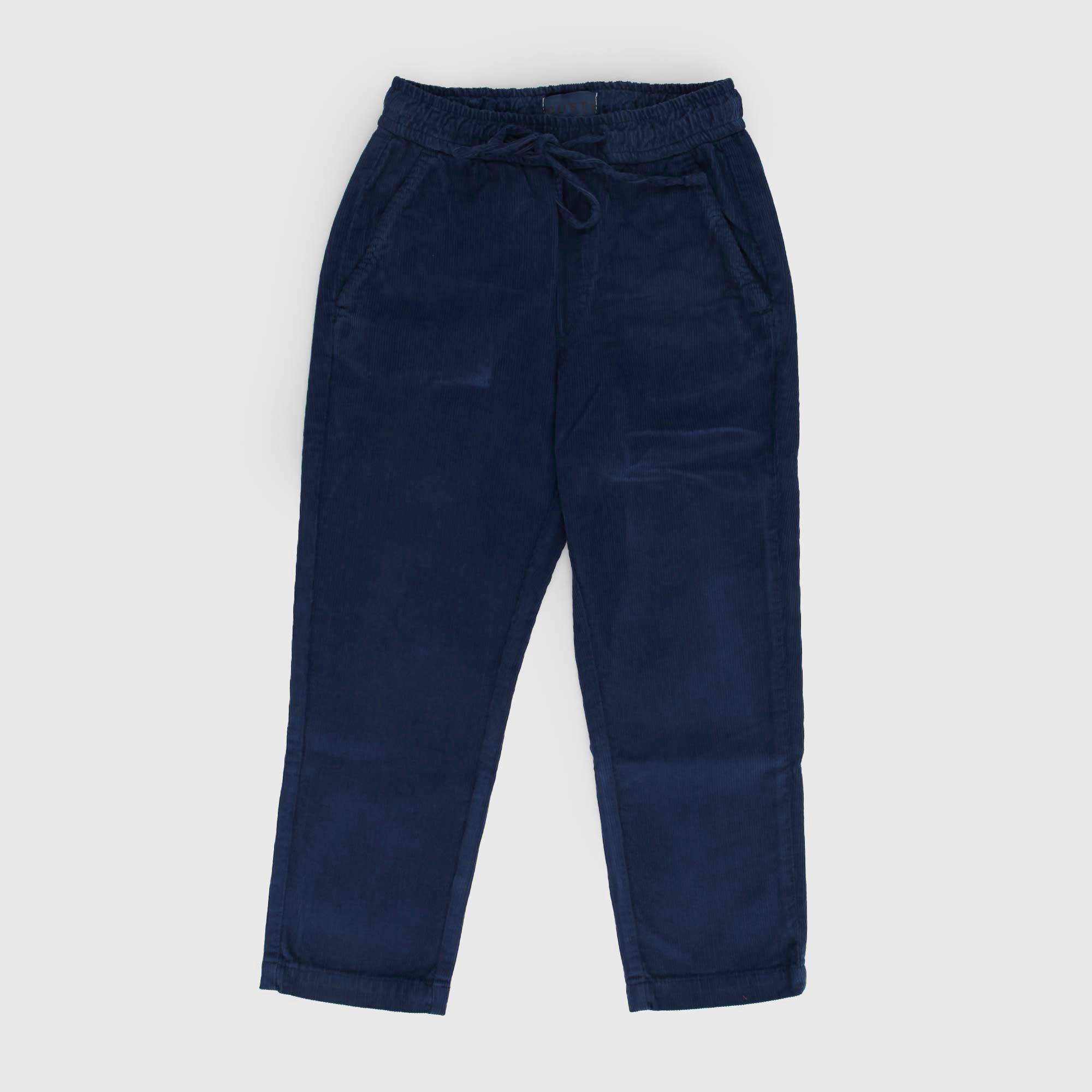 Pantaloni a coste blue in cotone - annameglio.com abbigliamento moda