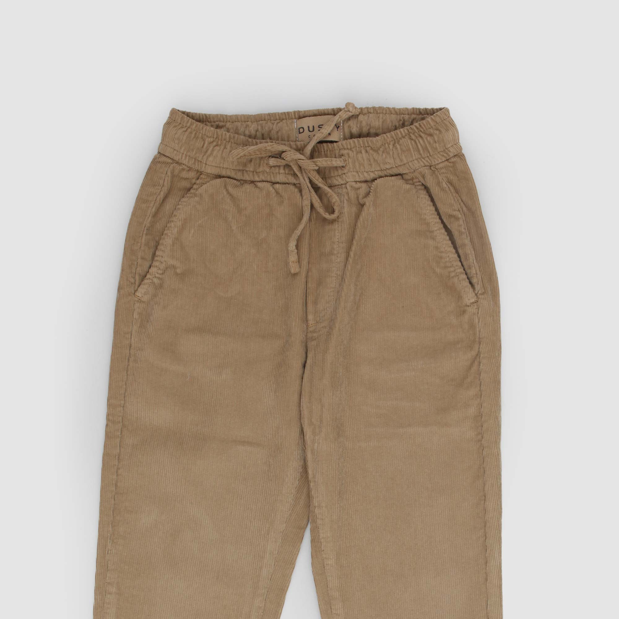 Pantaloni a coste beige in cotone - annameglio.com abbigliamento moda