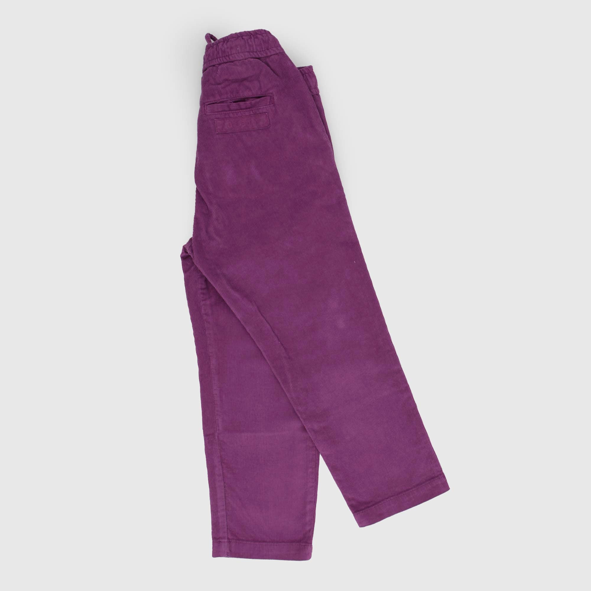 Pantaloni a coste viola passion in cotone - annameglio.com abbigliamento moda