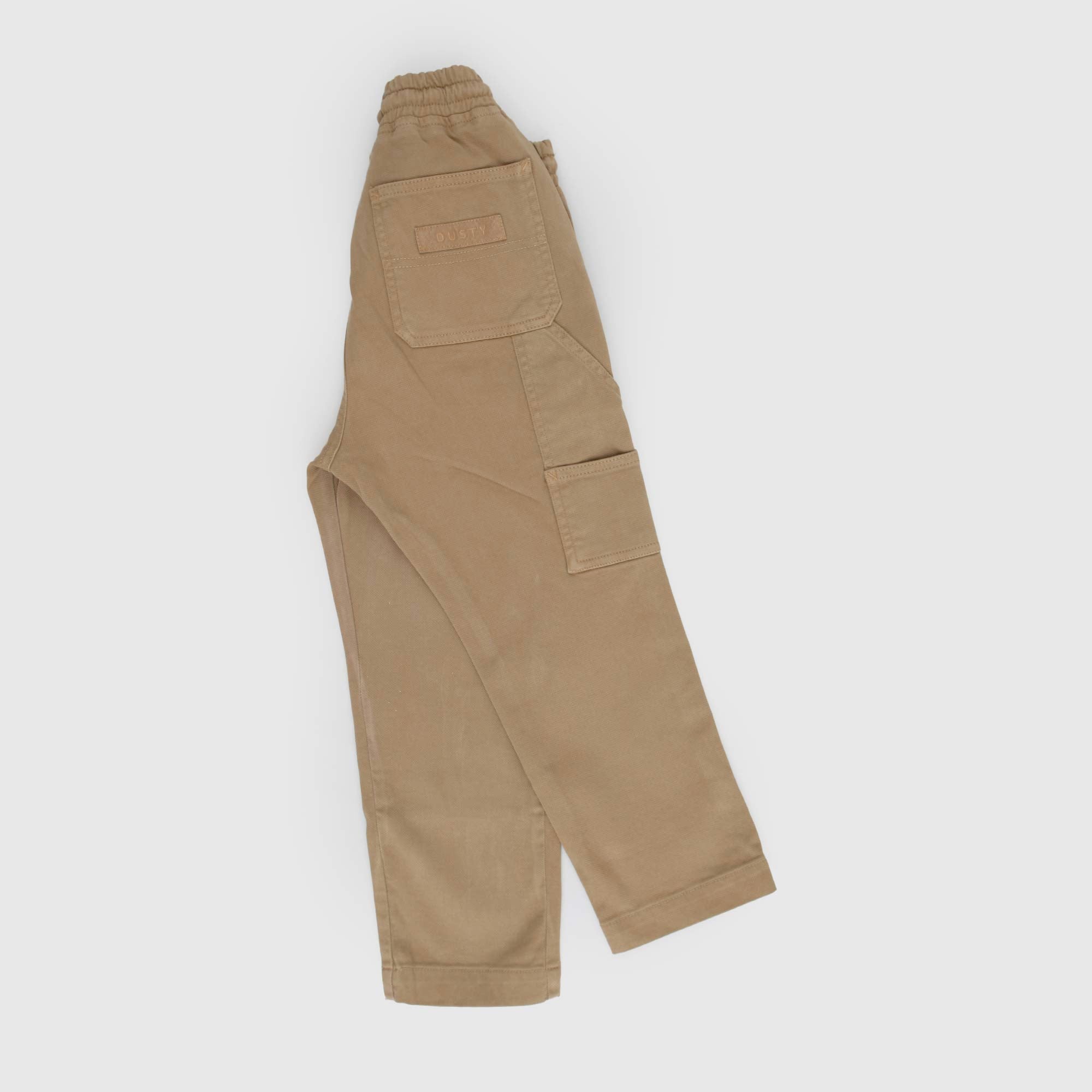 Pantaloni cargo in cotone piquè beige - annameglio.com abbigliamento moda