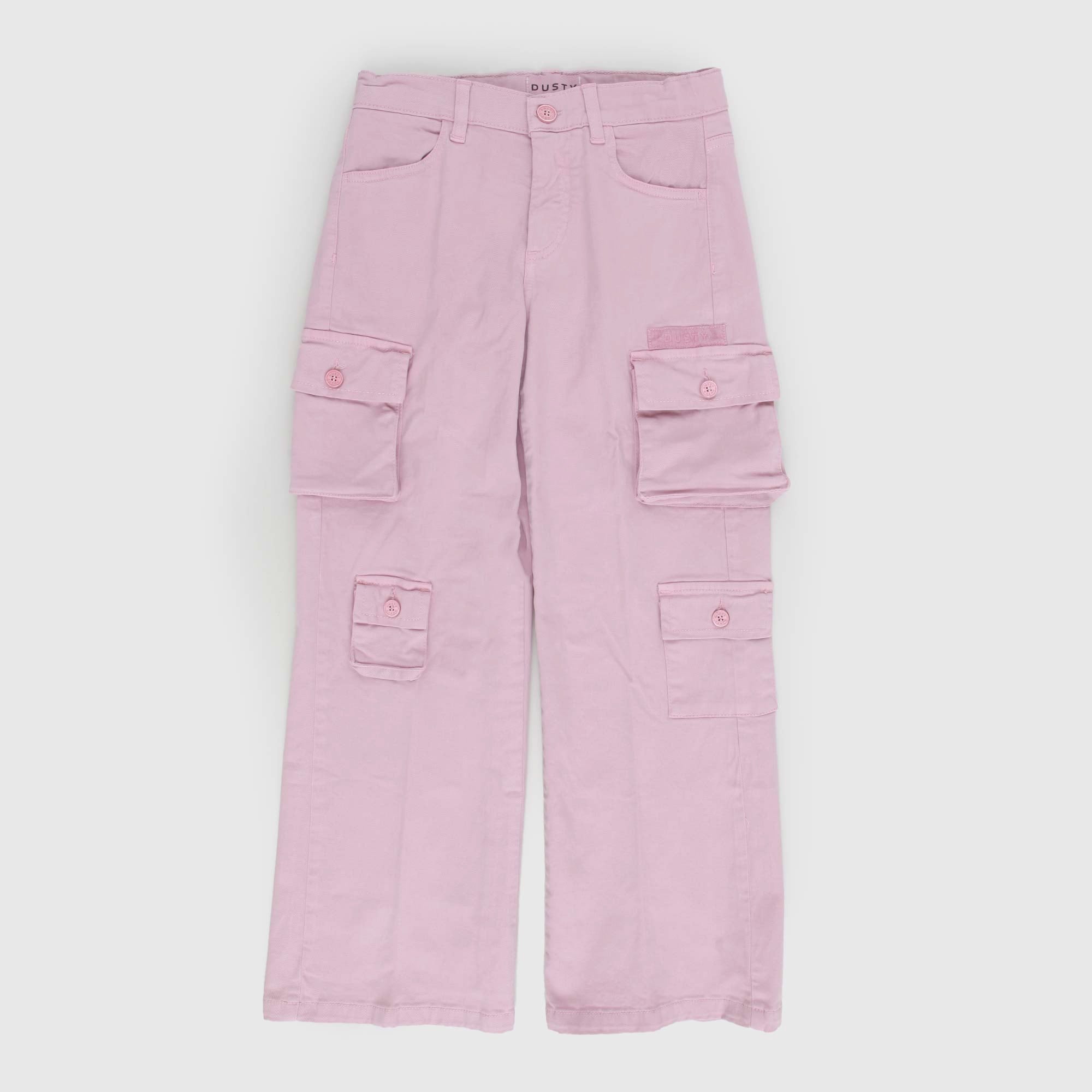 Pantaloni cargo rosa cipria - annameglio.com abbigliamento moda