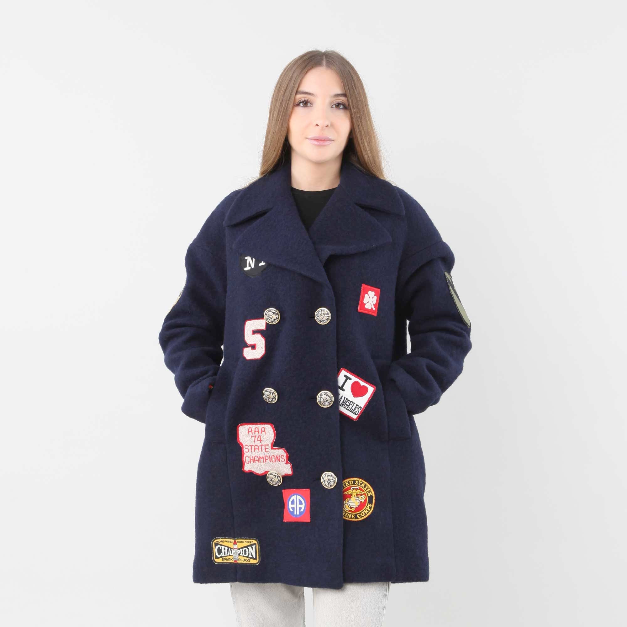 Giacca Misto Lana Firmata History Repeats - annameglio.com abbigliamento moda