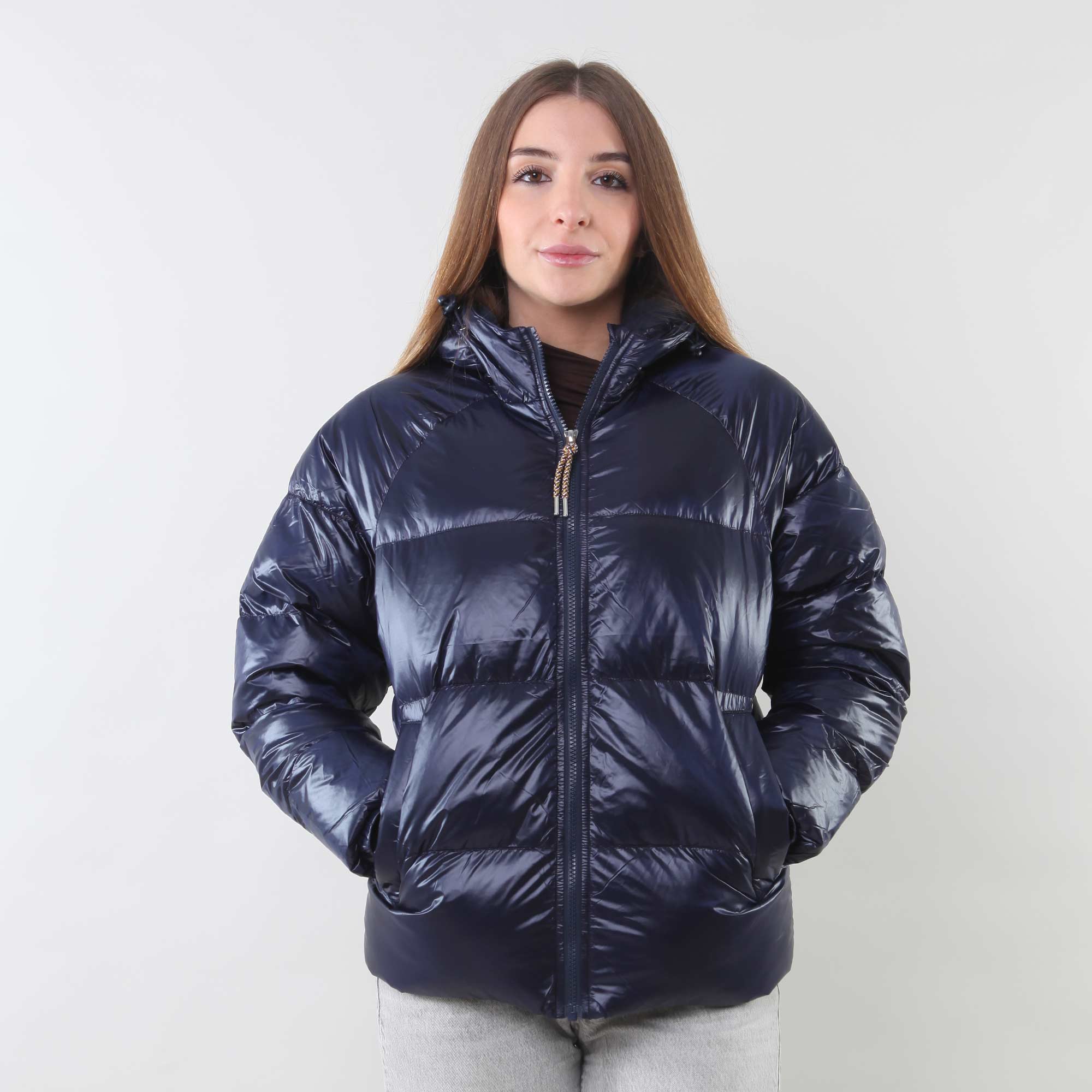 Piumino Blu Firmato PYRENEX - annameglio.com abbigliamento moda