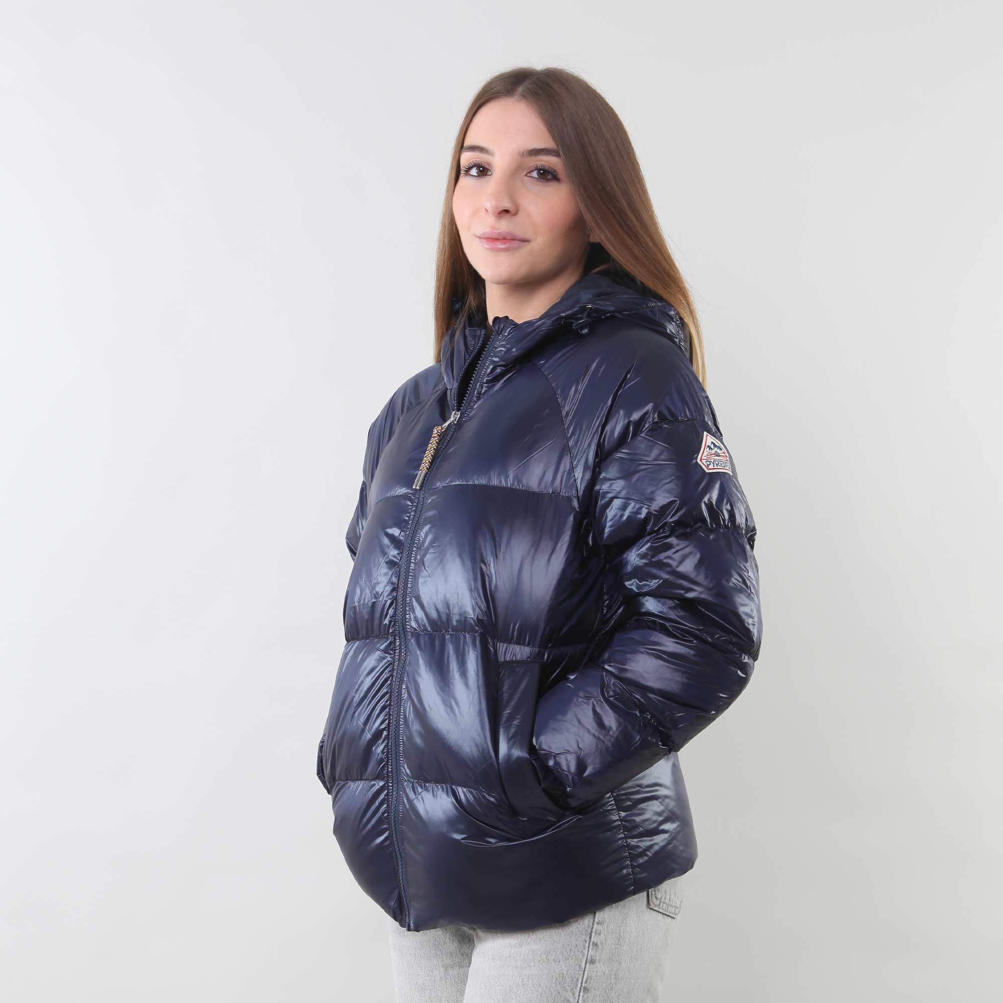 Piumino Blu Firmato PYRENEX - annameglio.com abbigliamento moda