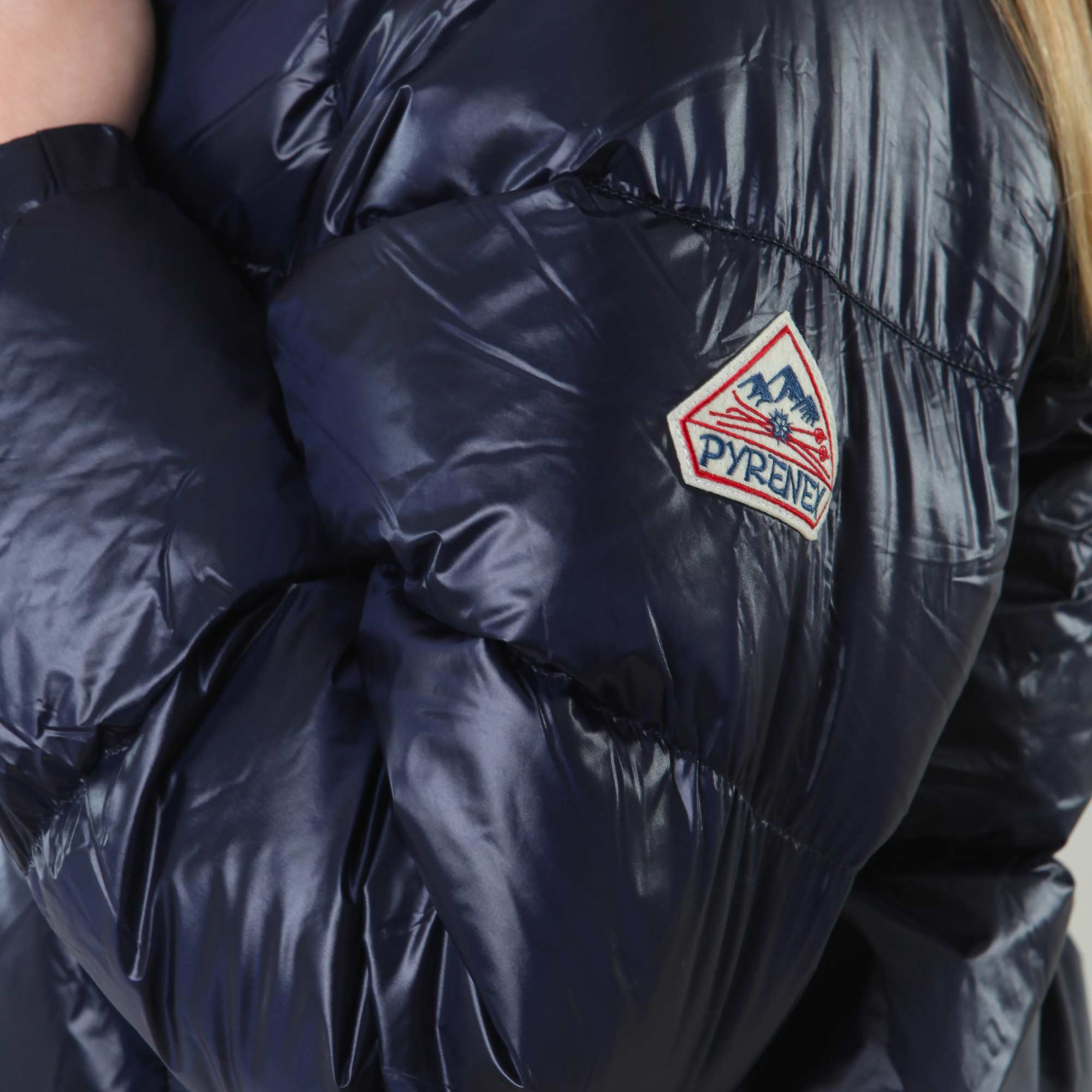 Piumino Blu Firmato PYRENEX - annameglio.com abbigliamento moda