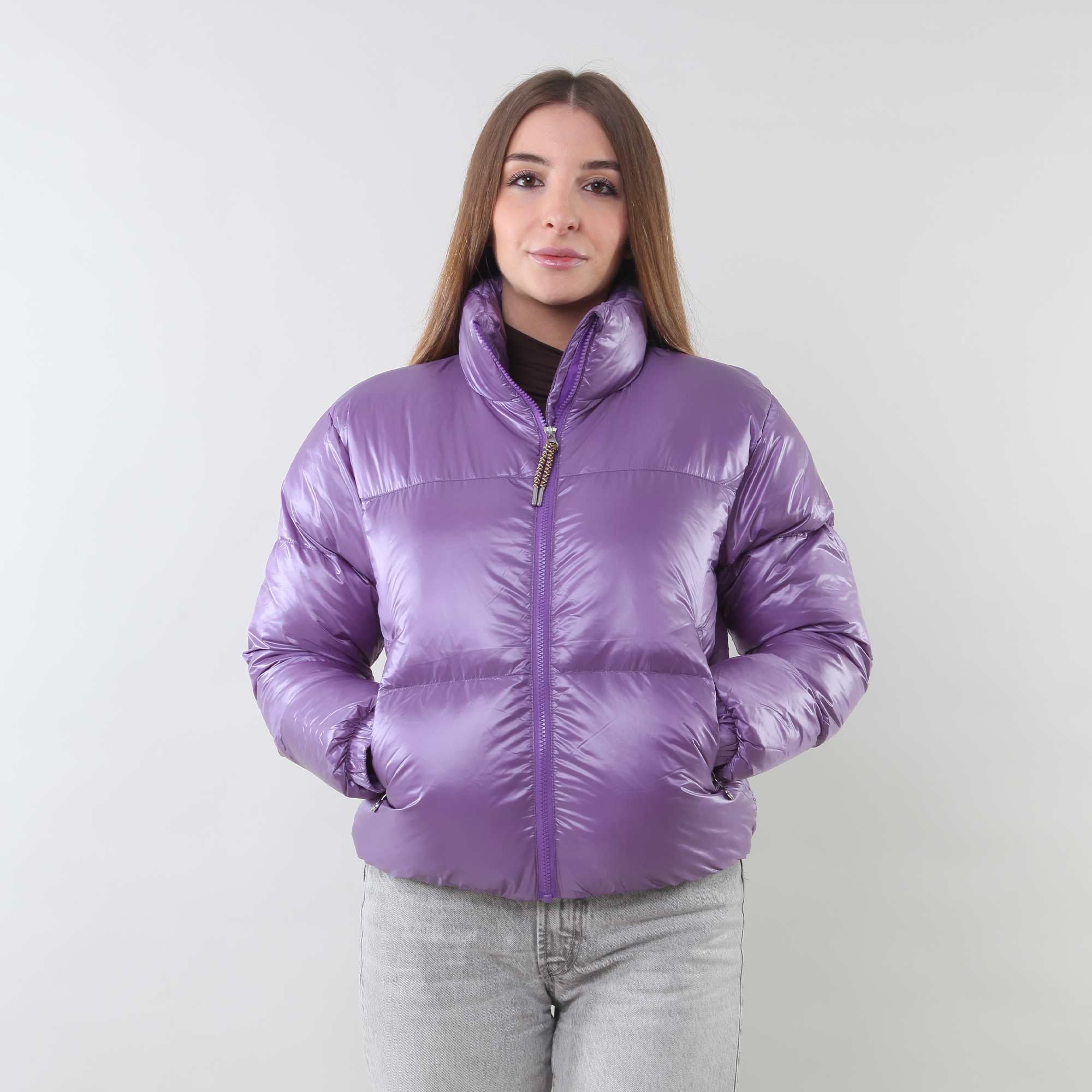 Piumino Lilla Firmato PYRENEX - annameglio.com abbigliamento moda