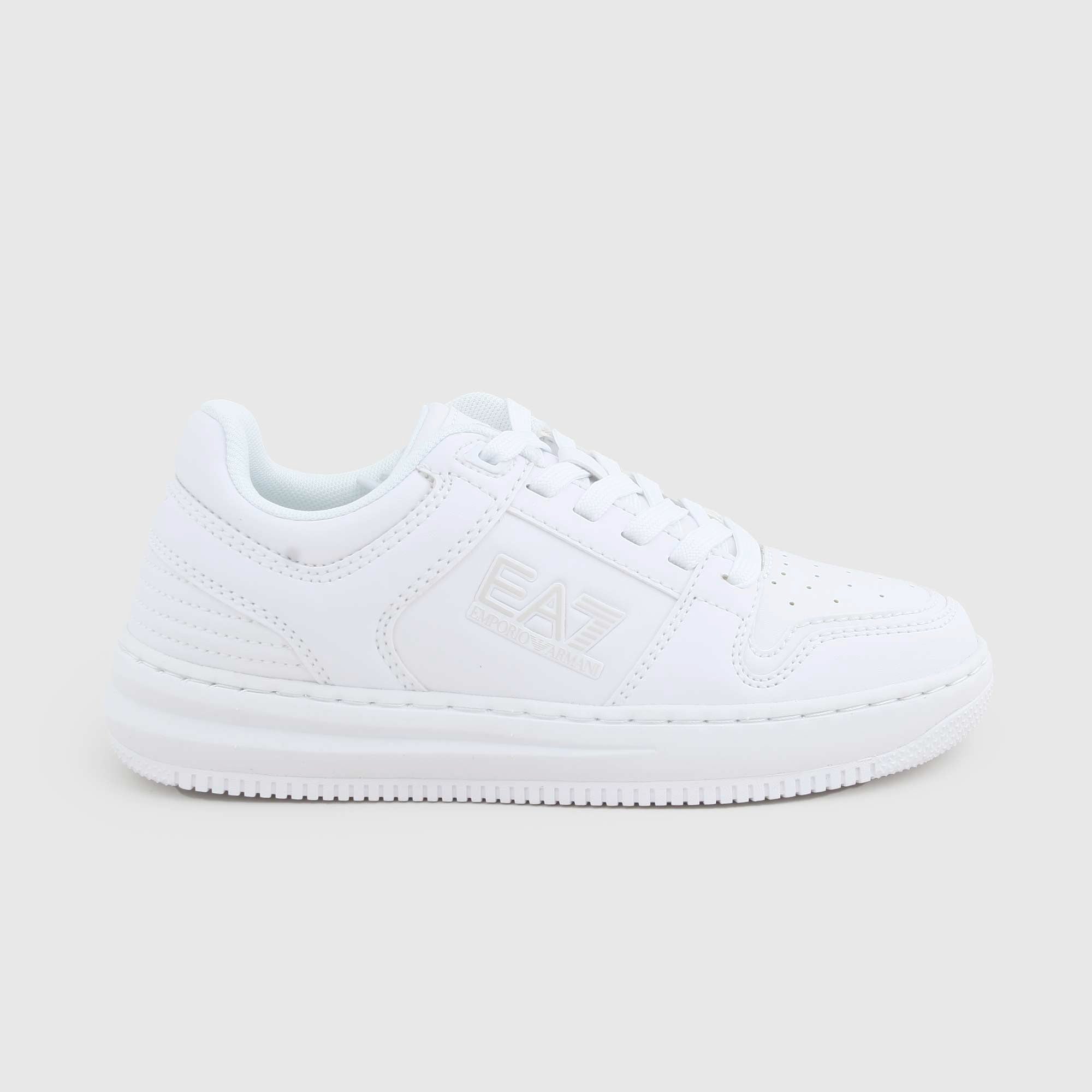 Basket Low Bianche Firmate Ea7 - annameglio.com abbigliamento moda