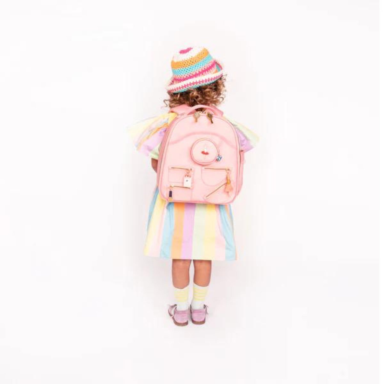 Zaino Backpack Ralphie Jewellery Box Pink - annameglio.com abbigliamento moda